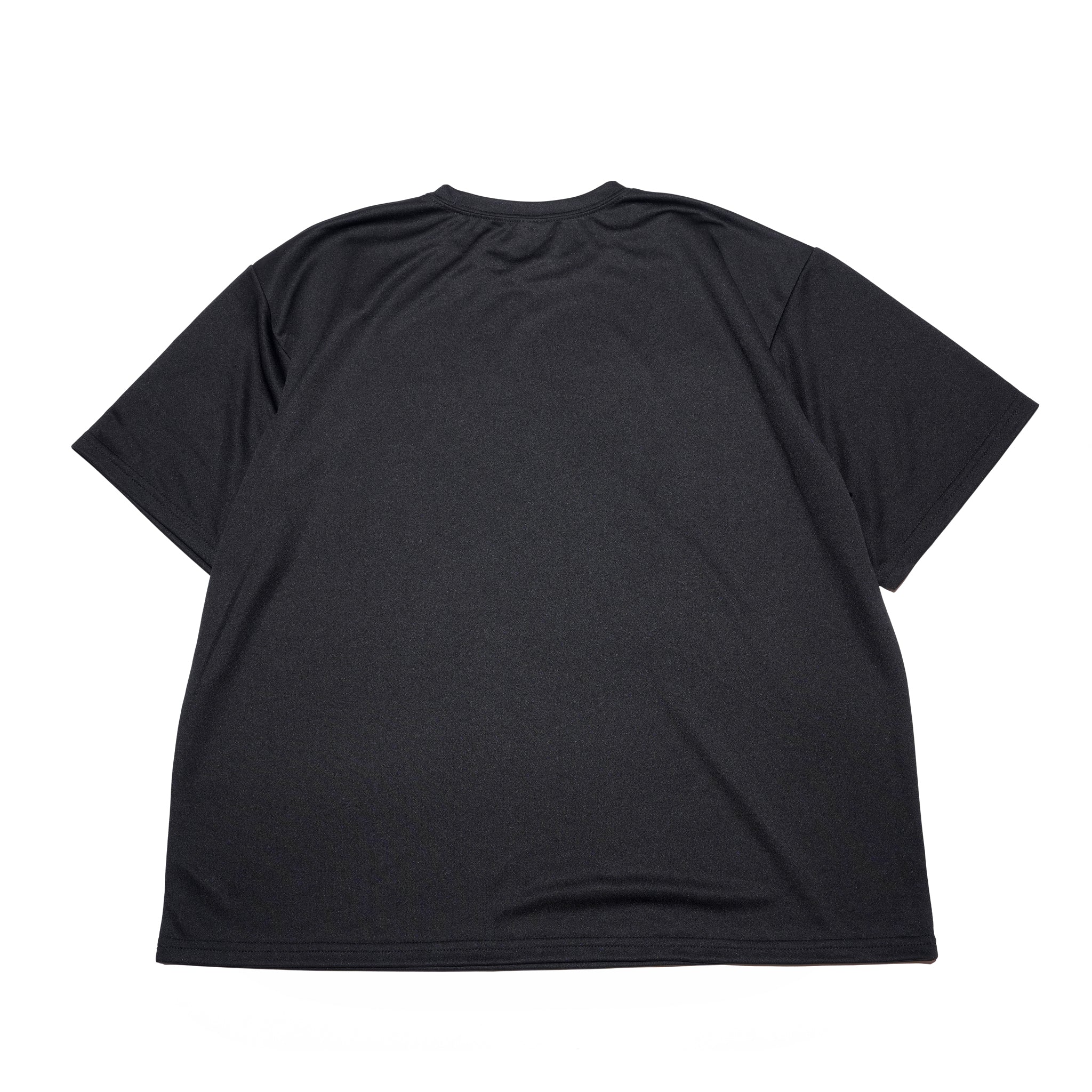 HIGH MOCK DRY TEE – Black | D-SPORT WEAR | SMOKE T ONE 【ネコポス選択可能】