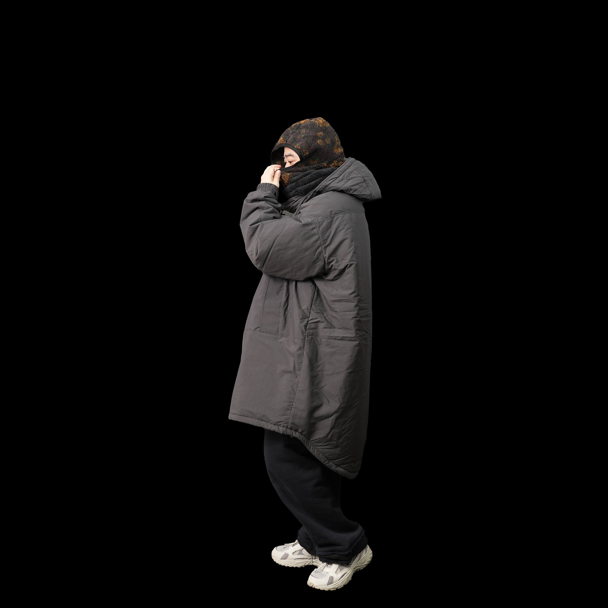 No:sn23f018 | Name:liberty hood warmer | Color:Green-Khaki/Khaki-Red【SUNNY SPORTS_サニースポーツ】【ネコポス選択可能】