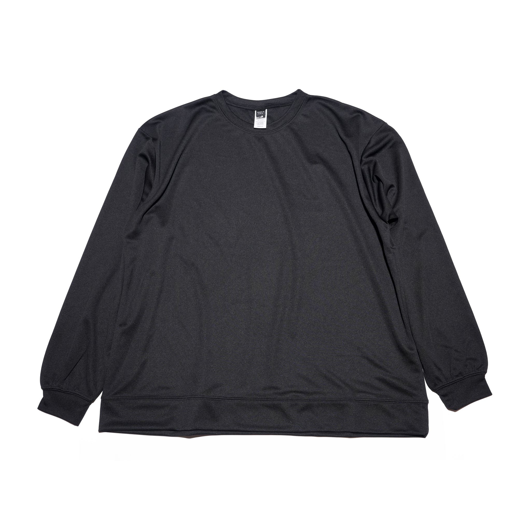 HIGH MOCK DRY SWEATSHIRT – Black | D-SPORT WEAR | SMOKE T ONE