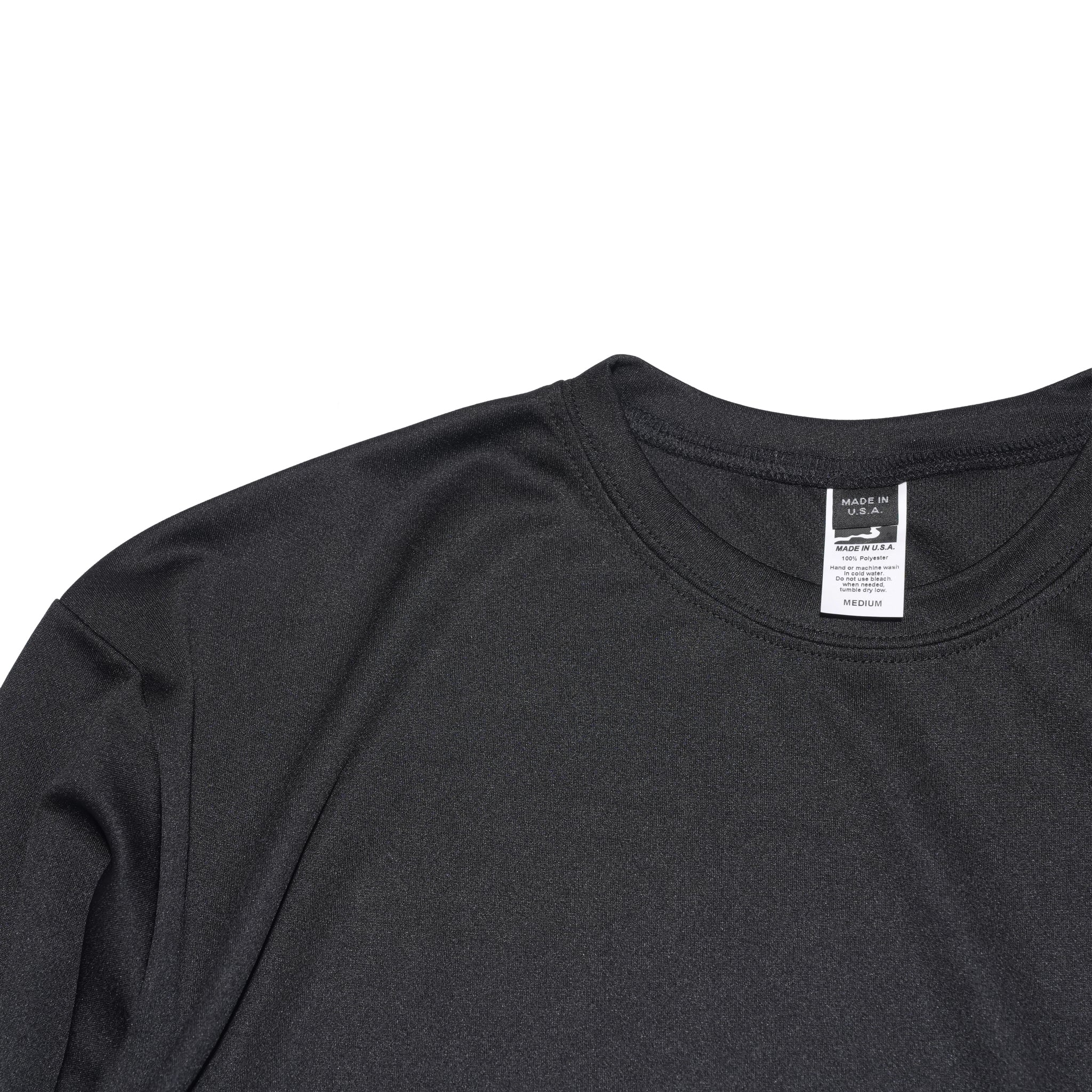 HIGH MOCK DRY SWEATSHIRT – Black | D-SPORT WEAR | SMOKE T ONE