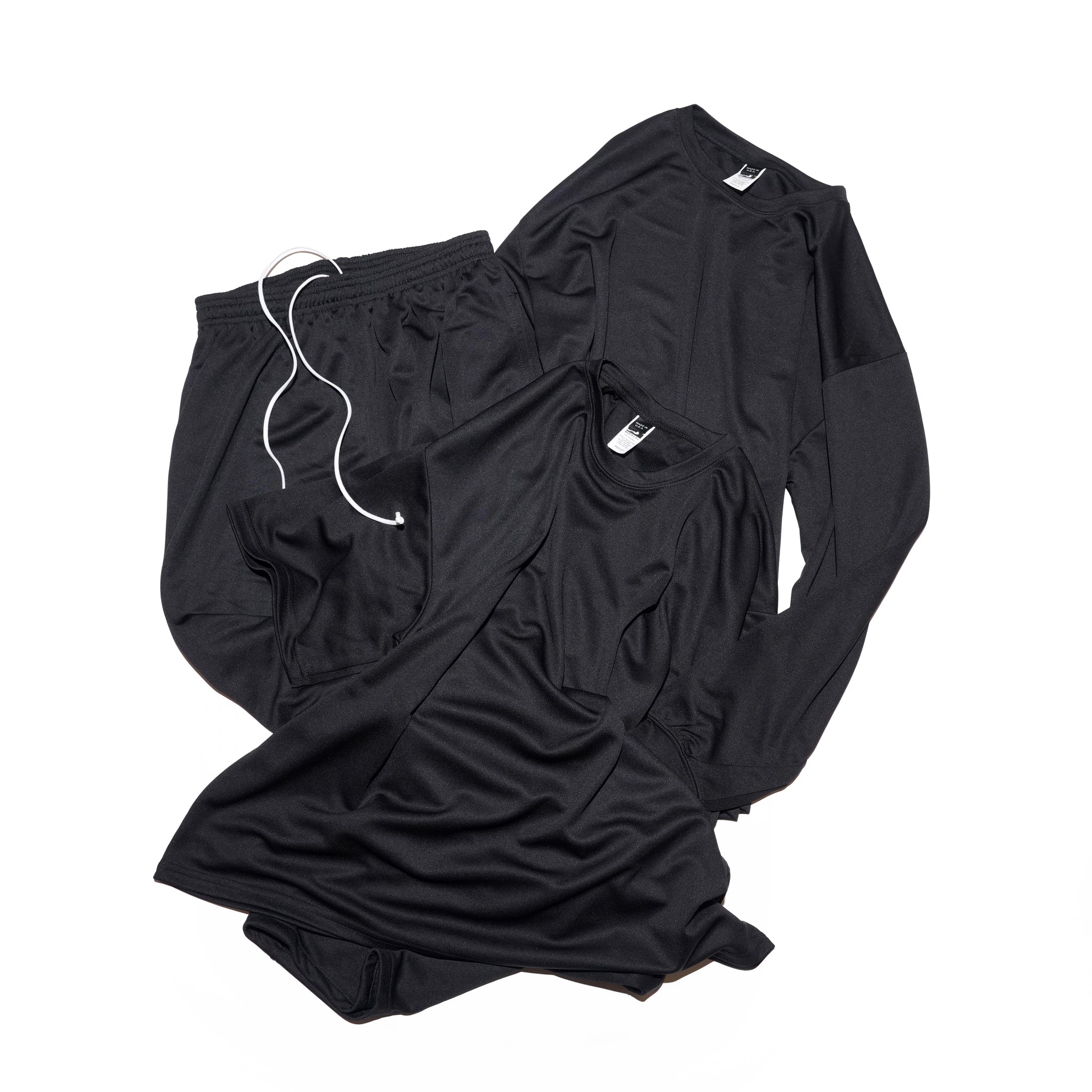HIGH MOCK DRY SWEATSHIRT – Black | D-SPORT WEAR | SMOKE T ONE