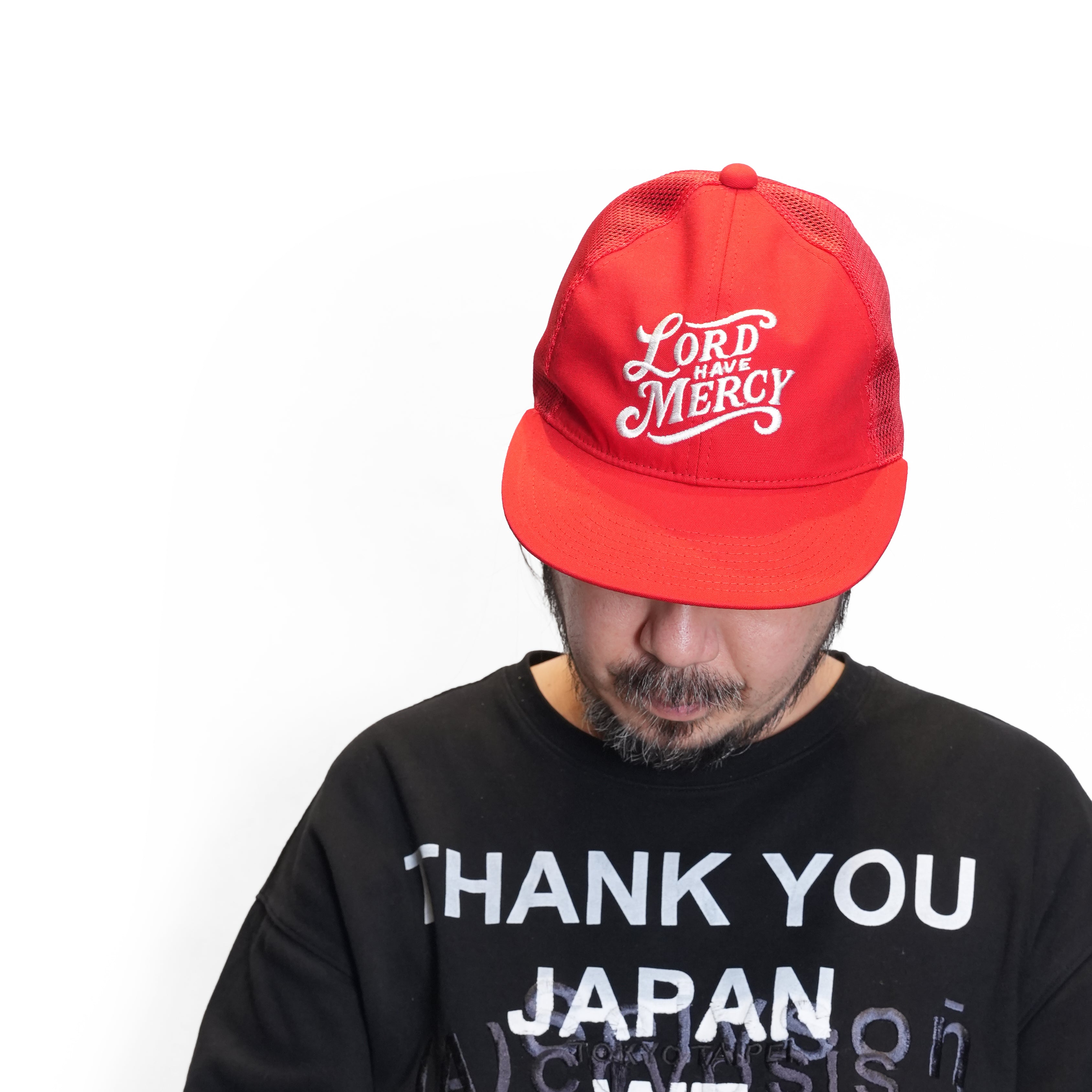 Flat Visor Mesh Cap – Red | RACAL