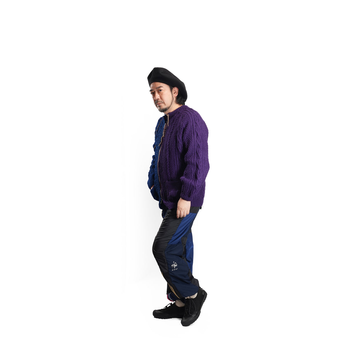 ハーフニットジップC/D_7 | Size-Free | REHERSALL