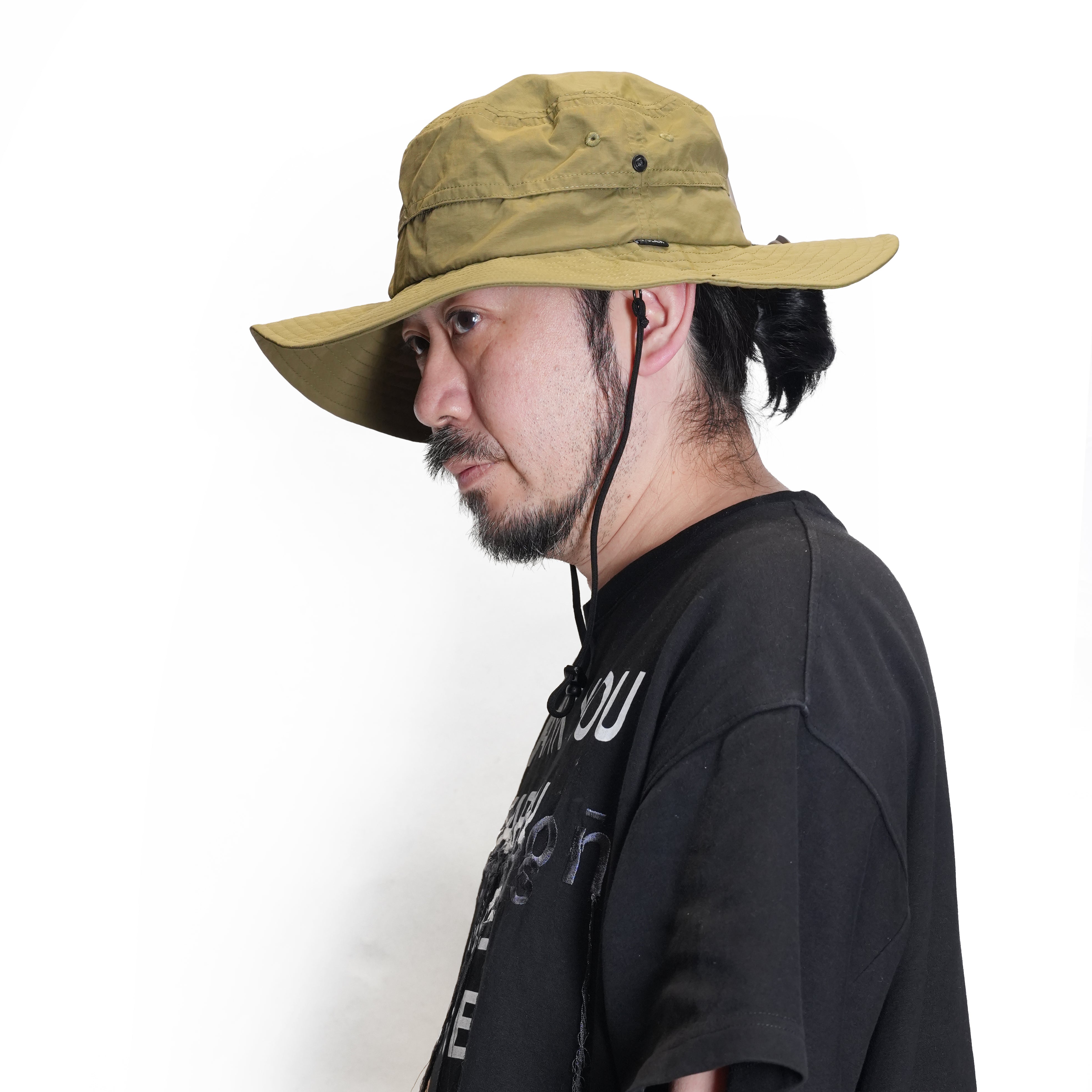 PL WIDE BRIM DRAW CORD SAFARI HAT OLIVE | POLER