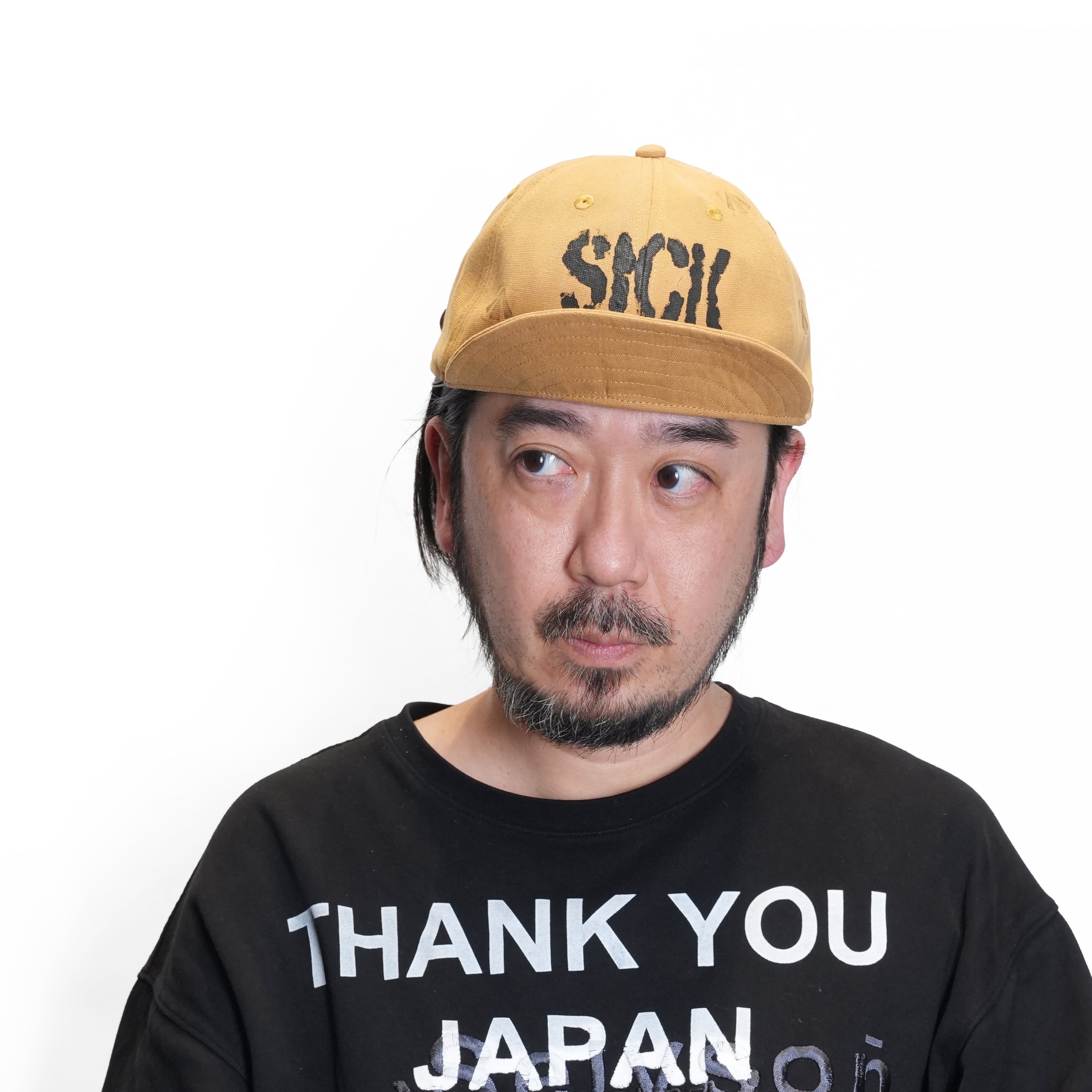 BICYCLE CAP – Beige / Indigo | ORIGINAL JOHN