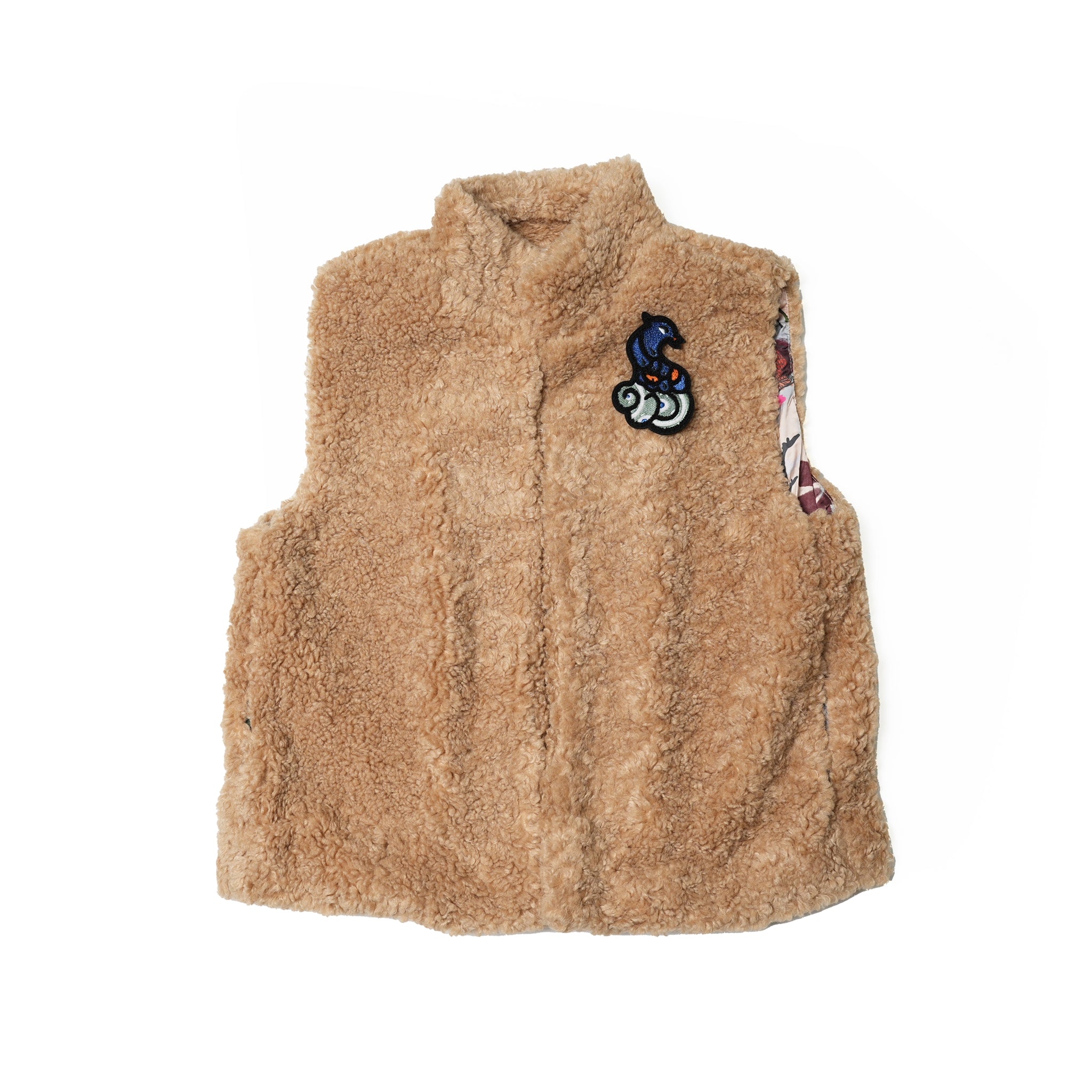 No:SP7501 | Name:GILET | Color:Smokey Brown【POM AMSTERDAM_ポムアムステルダム】