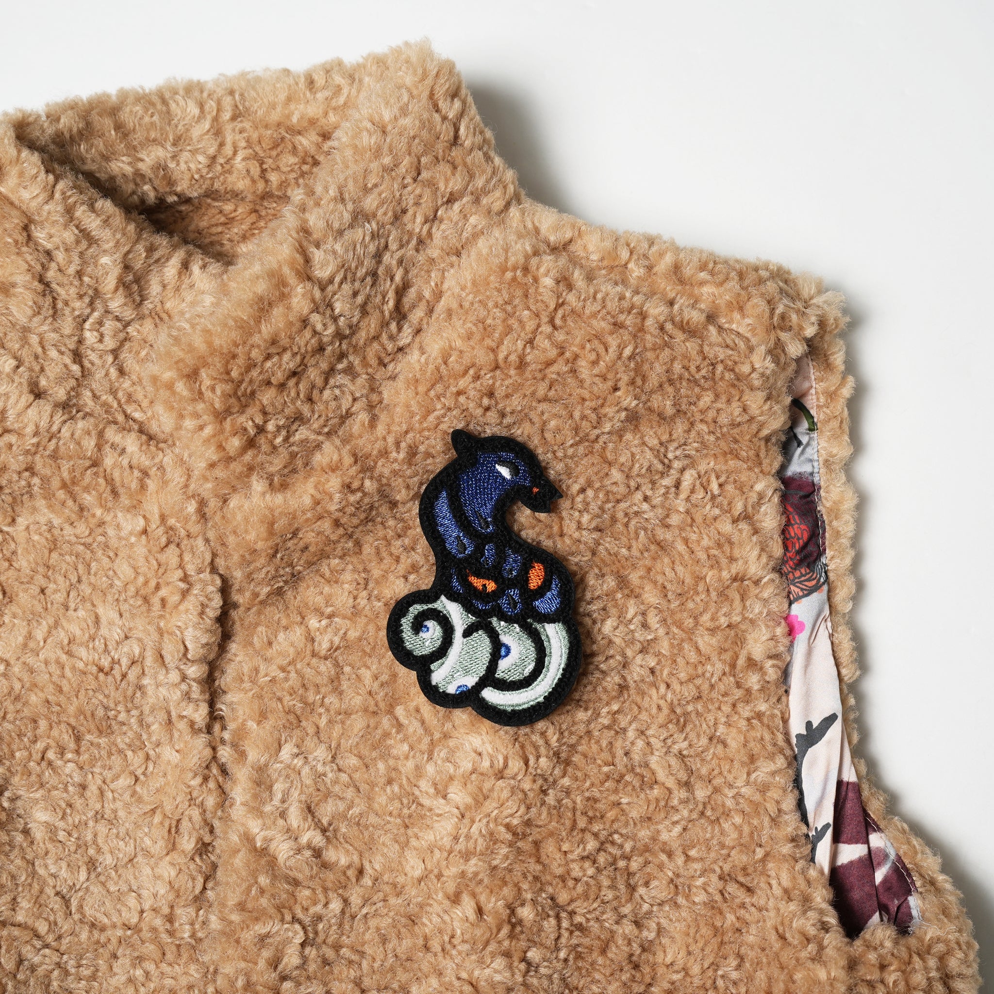 No:SP7501 | Name:GILET | Color:Smokey Brown【POM AMSTERDAM_ポムアムステルダム】
