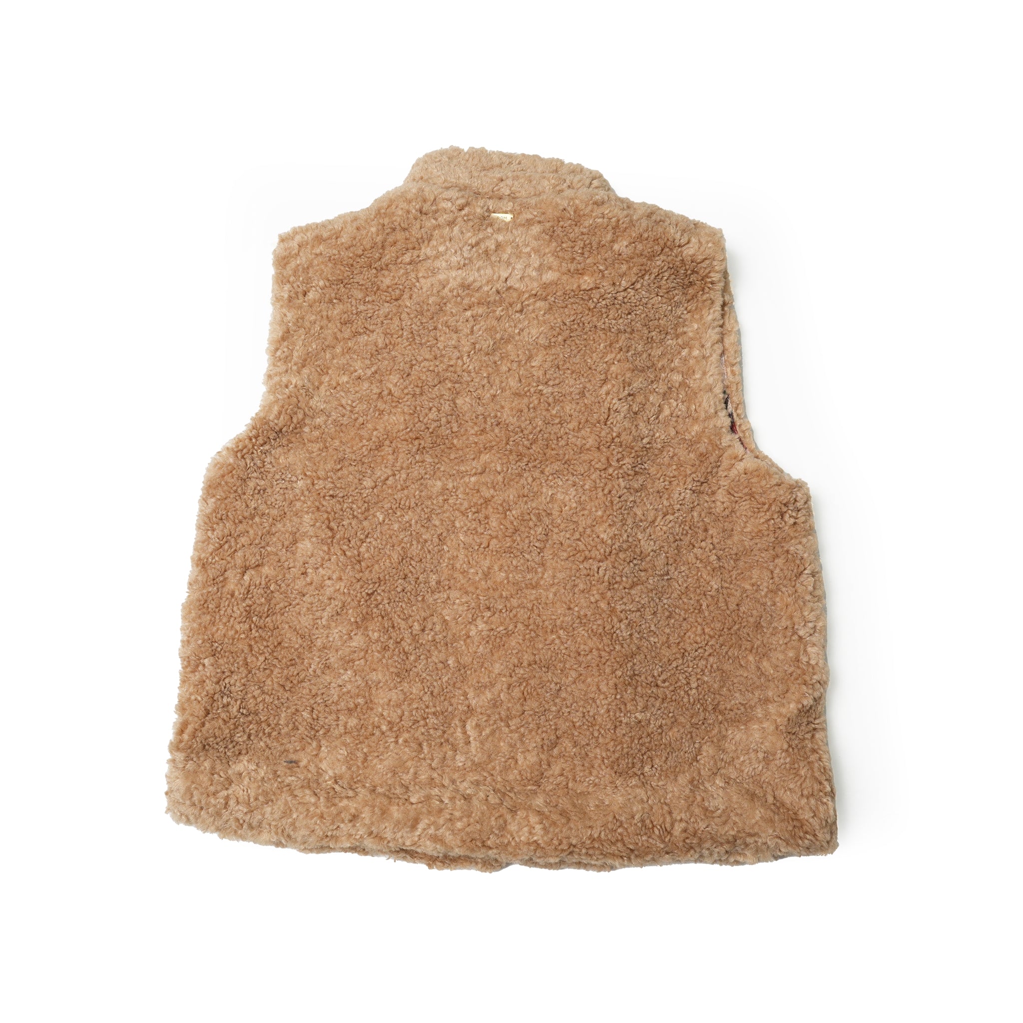 No:SP7501 | Name:GILET | Color:Smokey Brown【POM AMSTERDAM_ポムアムステルダム】