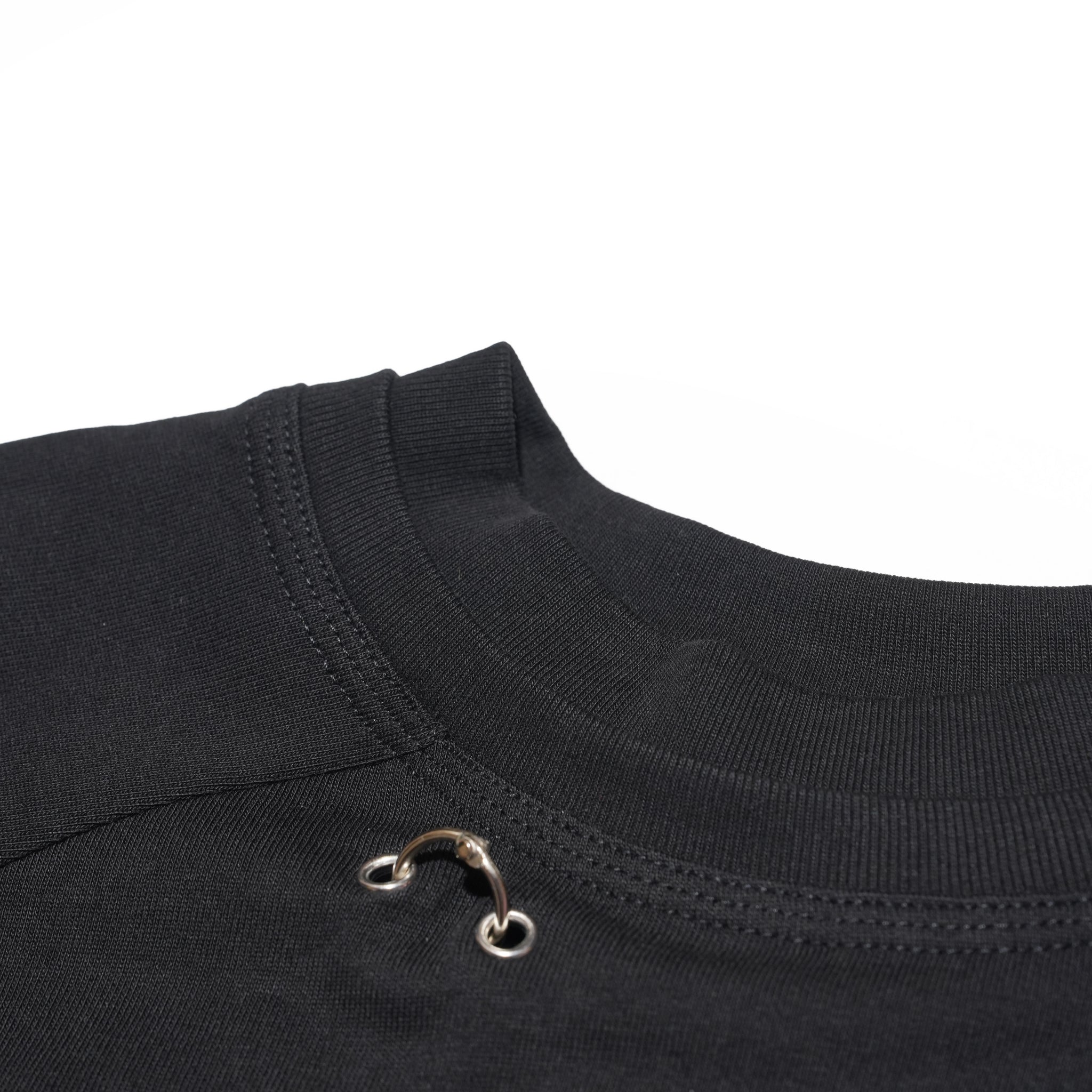 BUNNY CHARM VER. SHIRT (BLACK) | Bunny Hill Concept