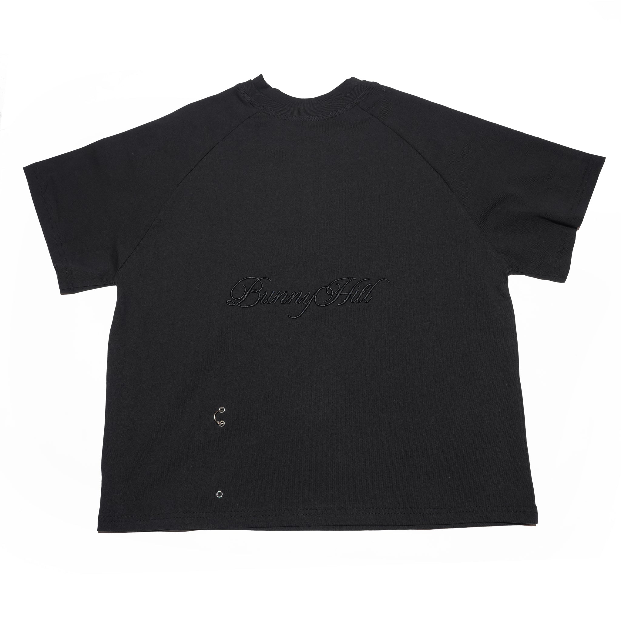 BUNNY CHARM VER. SHIRT (BLACK) | Bunny Hill Concept