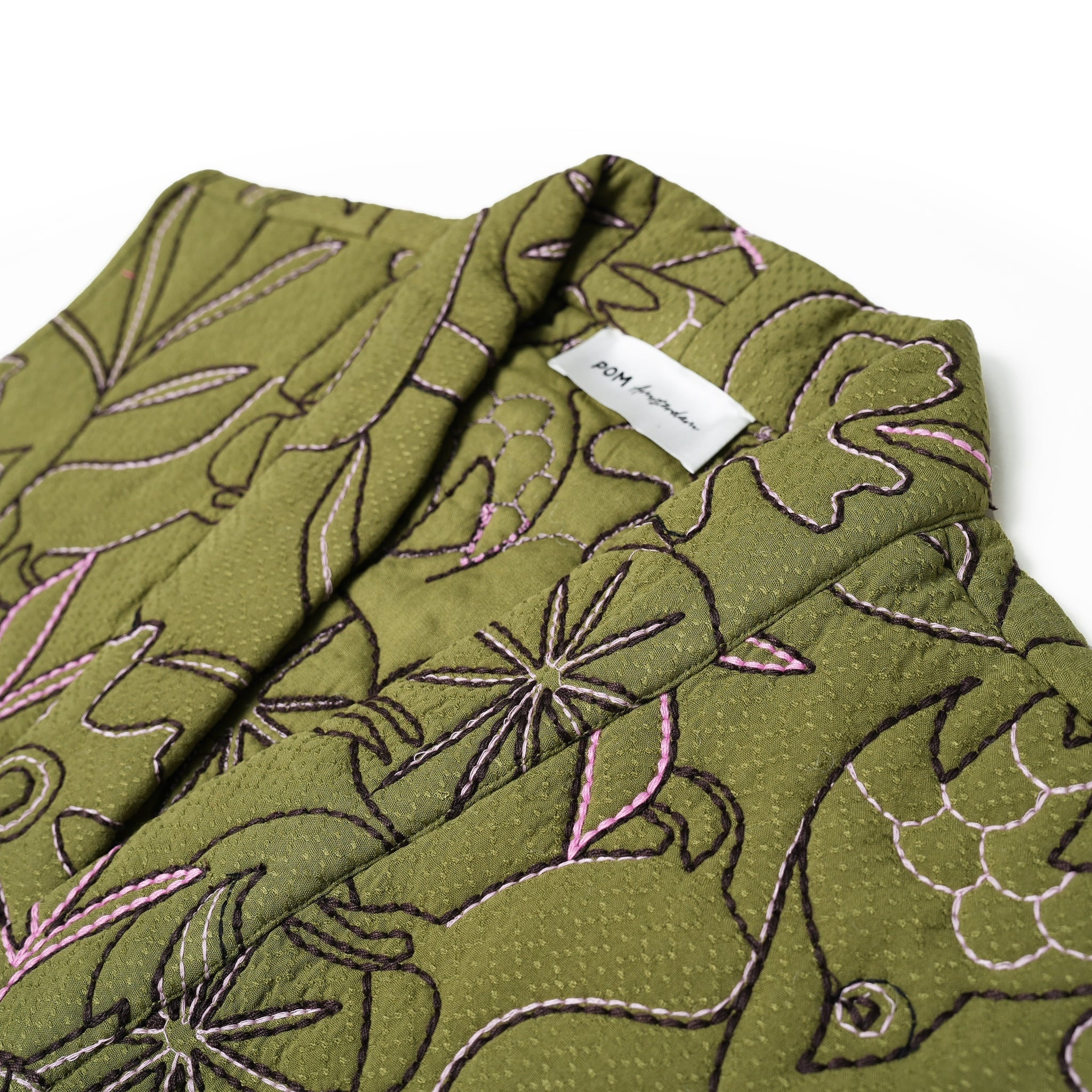 No:SP7382 | Name:GILET | Color:Dreams Olive Green【POM AMSTERDAM_ポムアムステルダム】