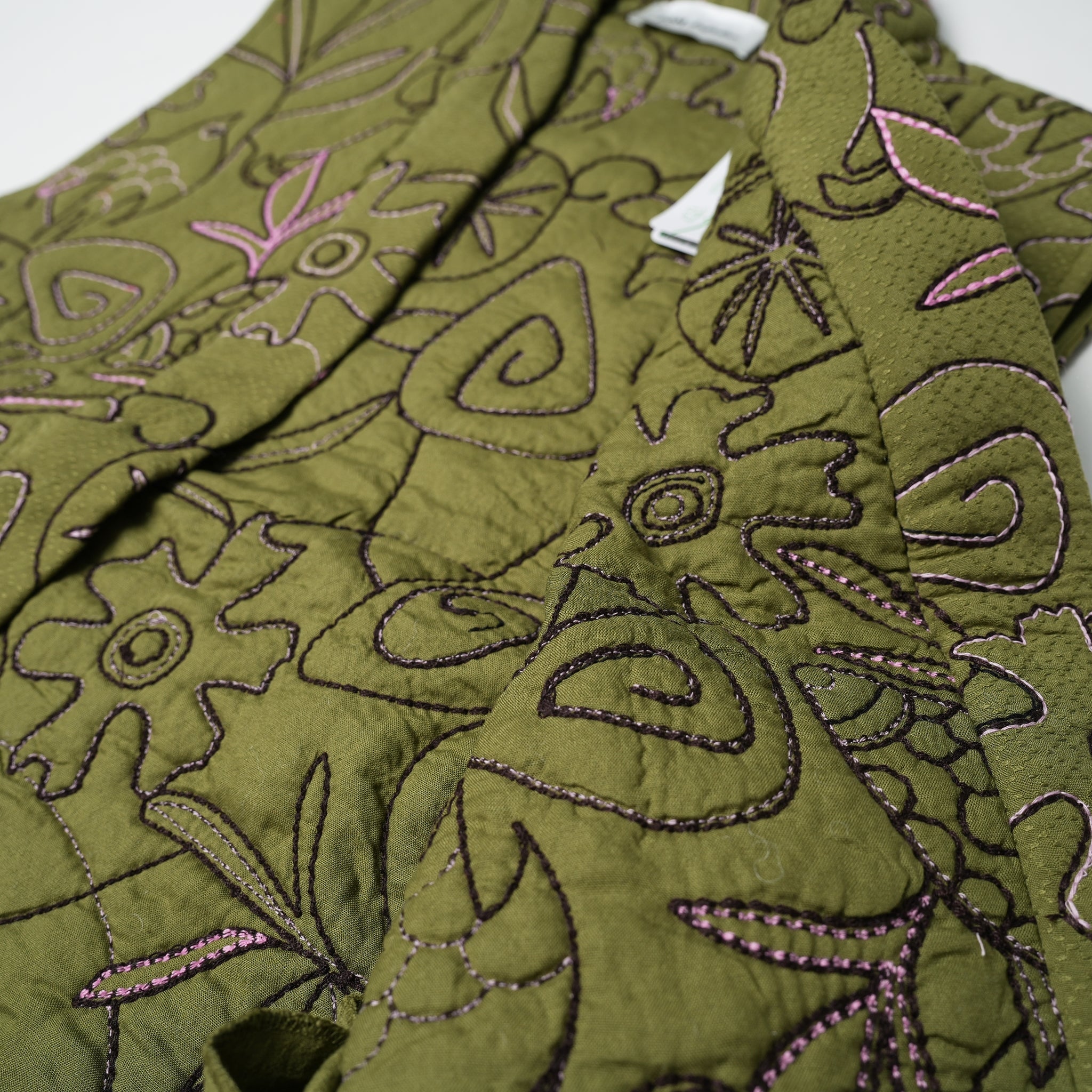 No:SP7382 | Name:GILET | Color:Dreams Olive Green【POM AMSTERDAM_ポムアムステルダム】