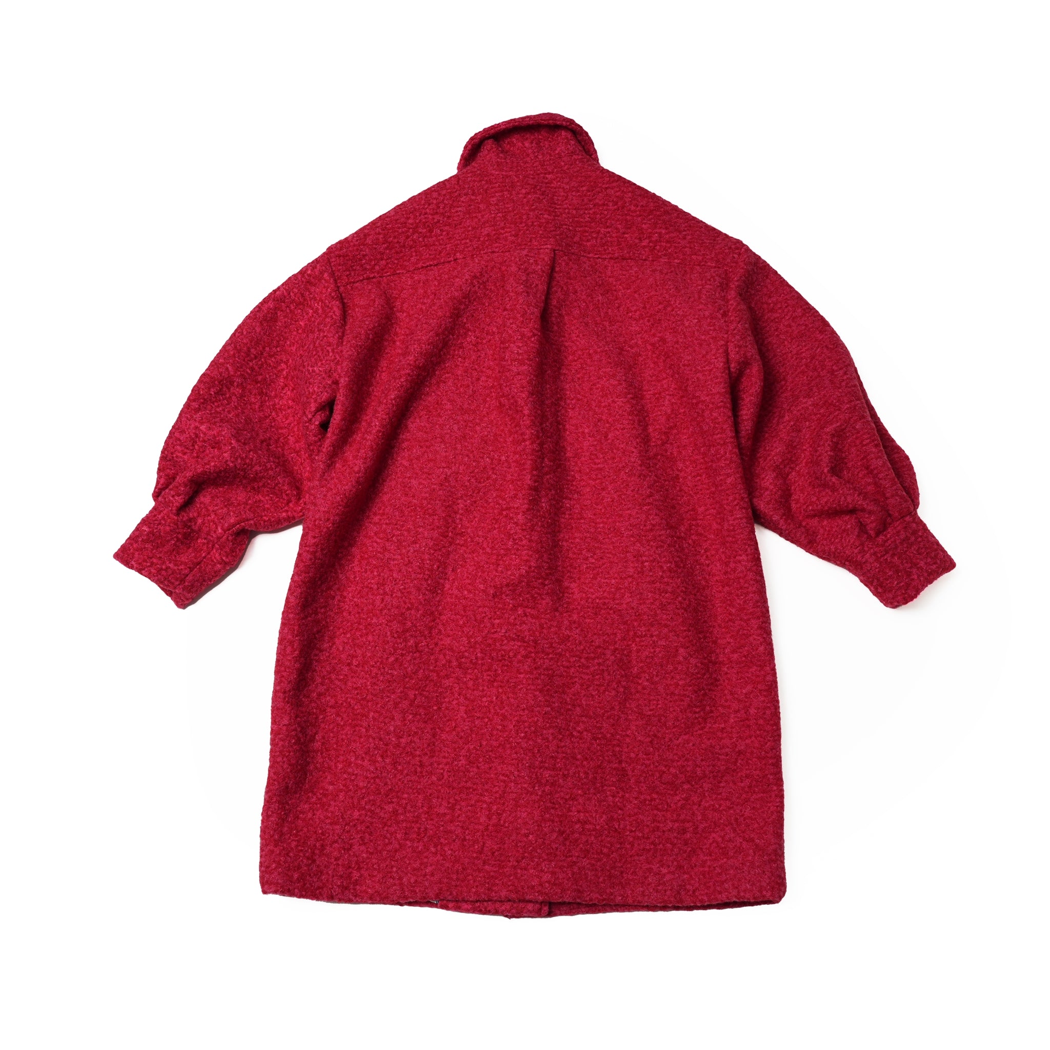 SP7453 | COAT – Scarlet Red | POM AMSTERDAM