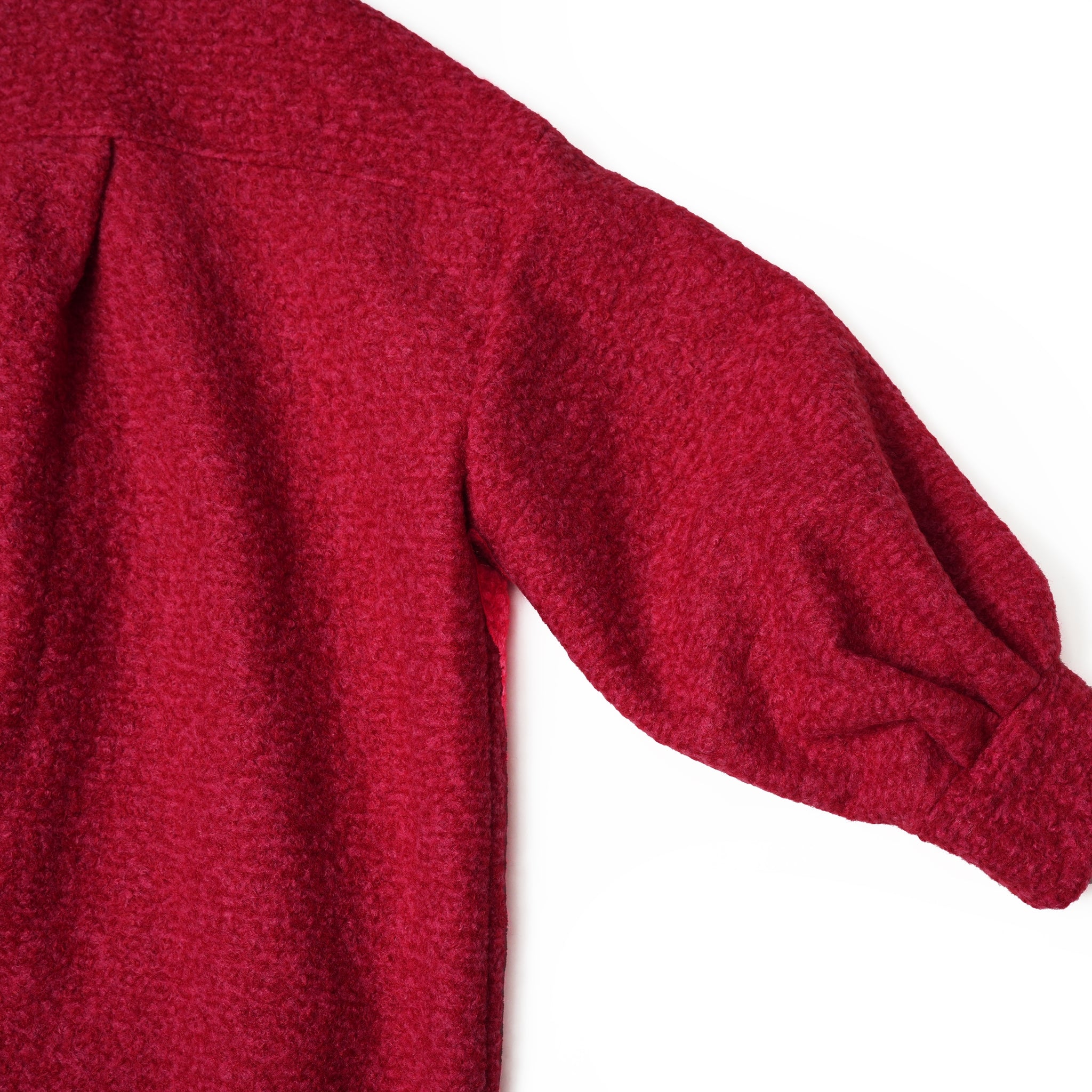 SP7453 | COAT – Scarlet Red | POM AMSTERDAM