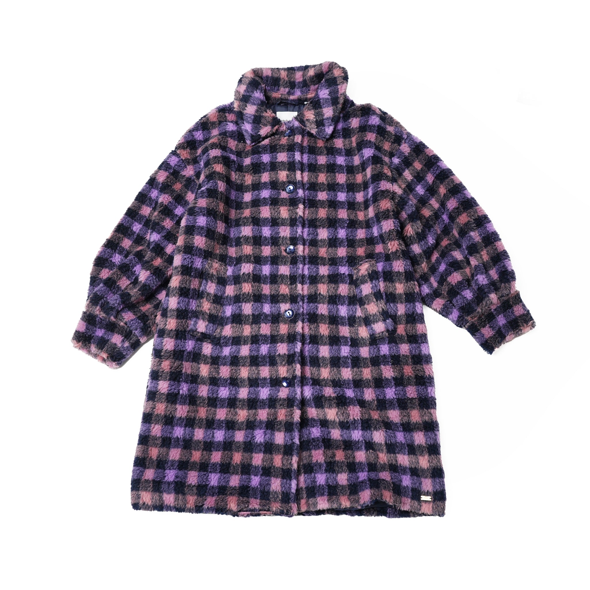 SP7452 | COAT – Eternal Blue Blush | POM AMSTERDAM
