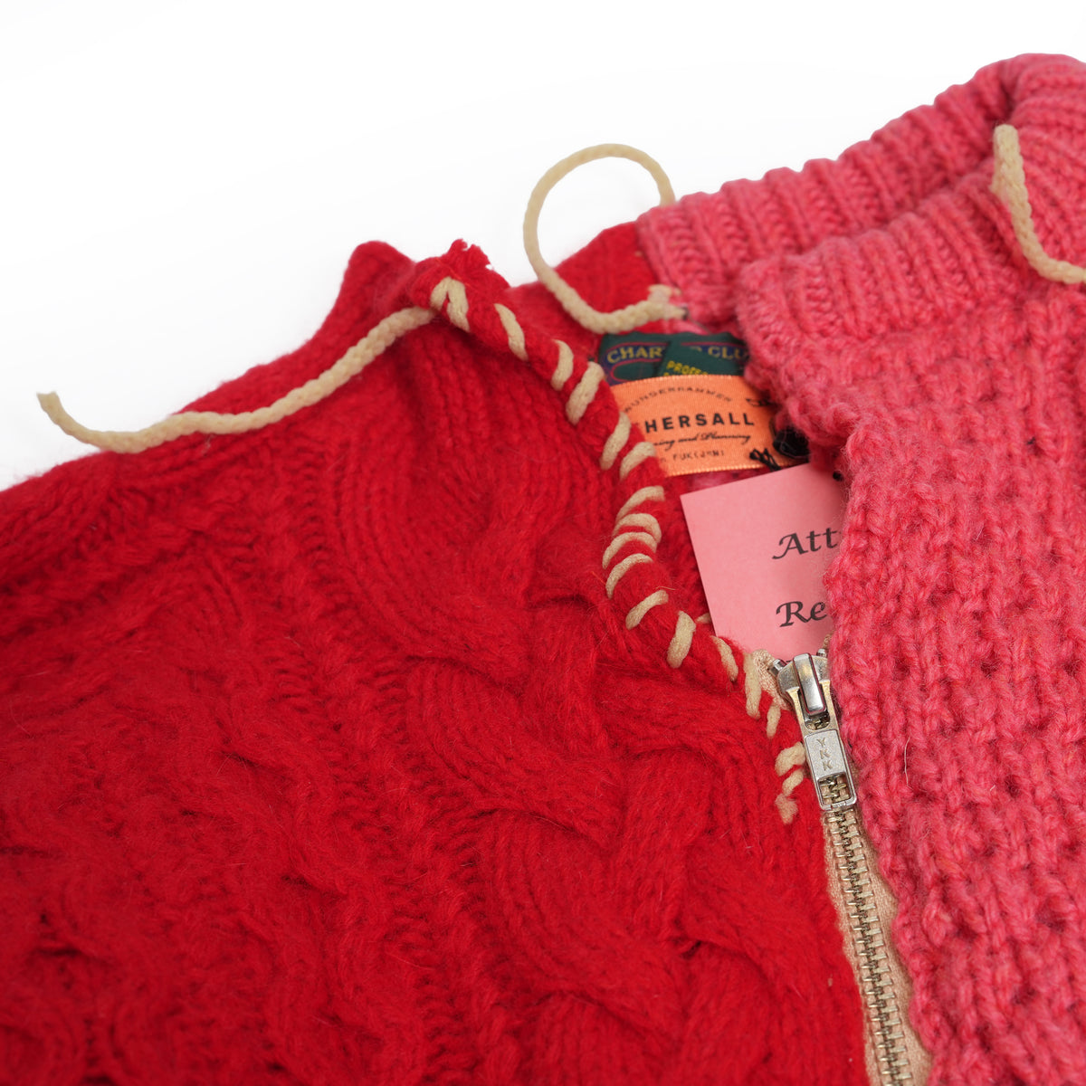 ハーフニットジップC/D_13 | Size-Free | REHERSALL
