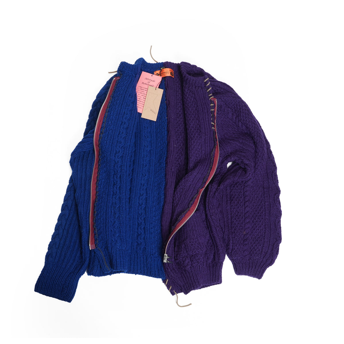 ハーフニットジップC/D_7 | Size-Free | REHERSALL