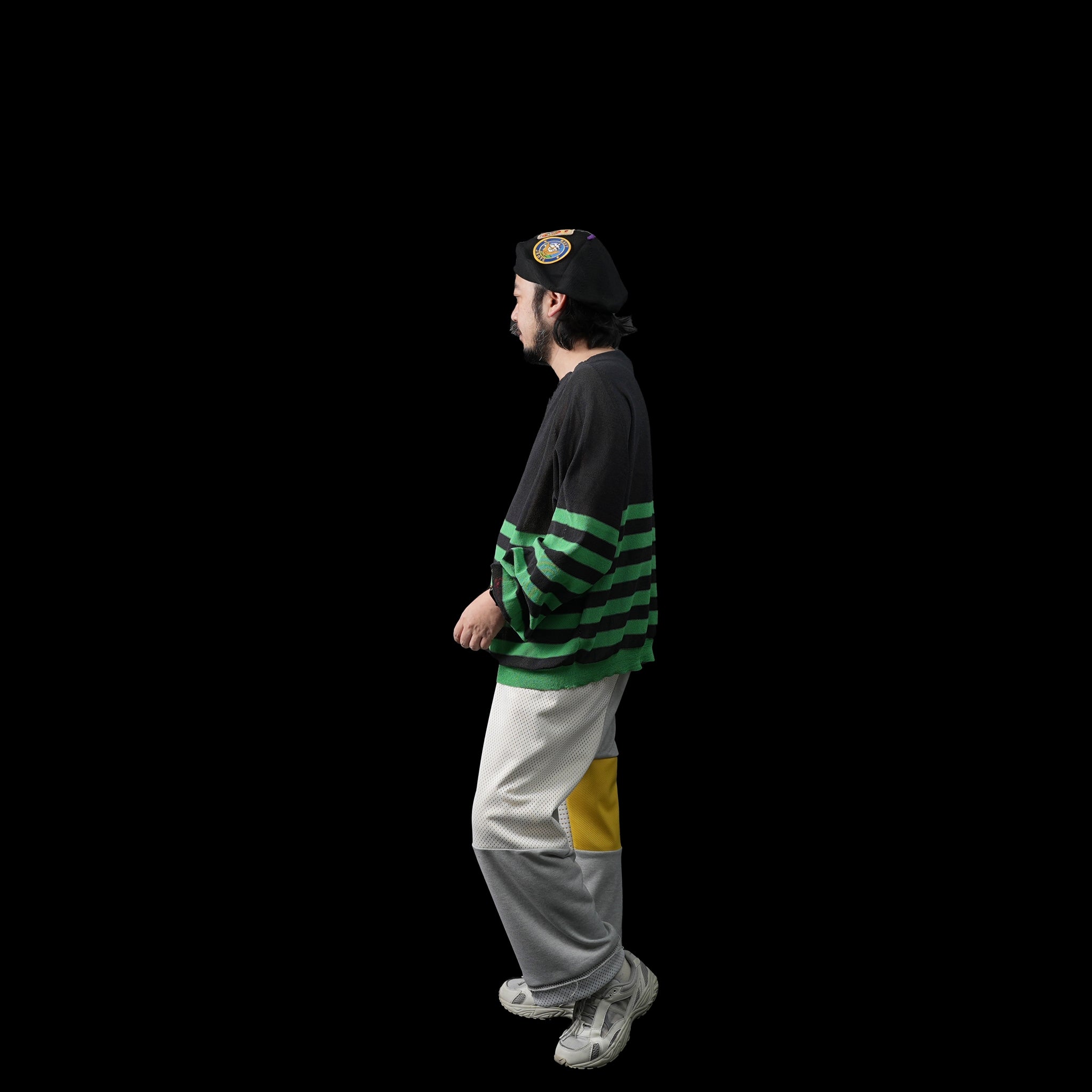 No:MK24S-C-17 | Name:3D BORDER | Color:Off/Green【MASTERKEY_マスターキー】【入荷予定アイテム・入荷連絡可能】