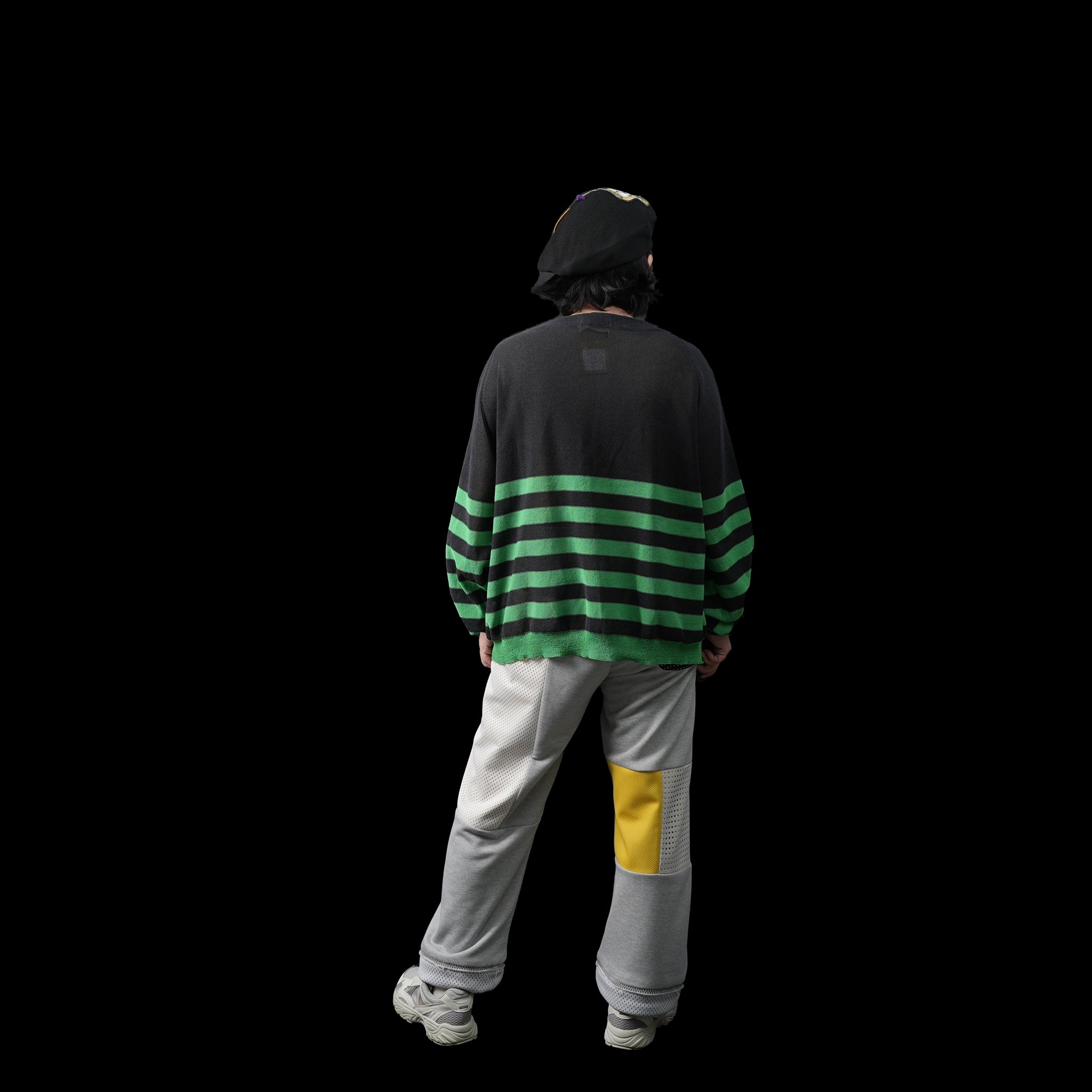 No:MK24S-C-17 | Name:3D BORDER | Color:Off/Green【MASTERKEY_マスターキー】【入荷予定アイテム・入荷連絡可能】
