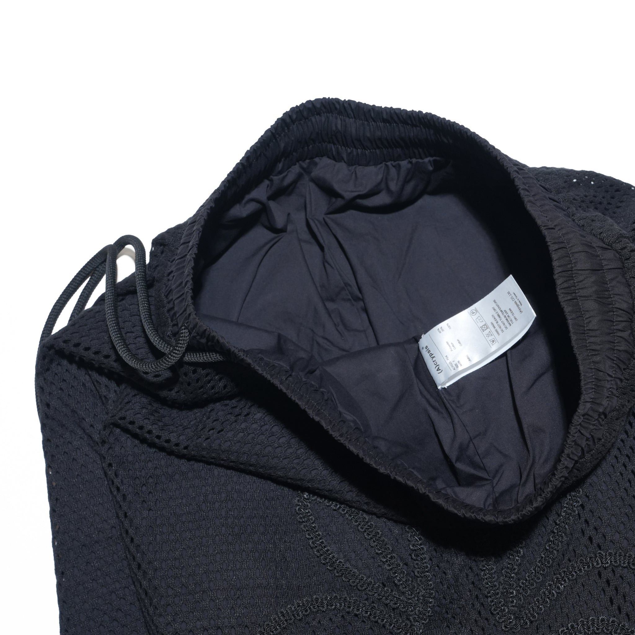 (A)crypsis® Medieval Flora Mesh Series Shorts - Black | (A)CRYPSIS®