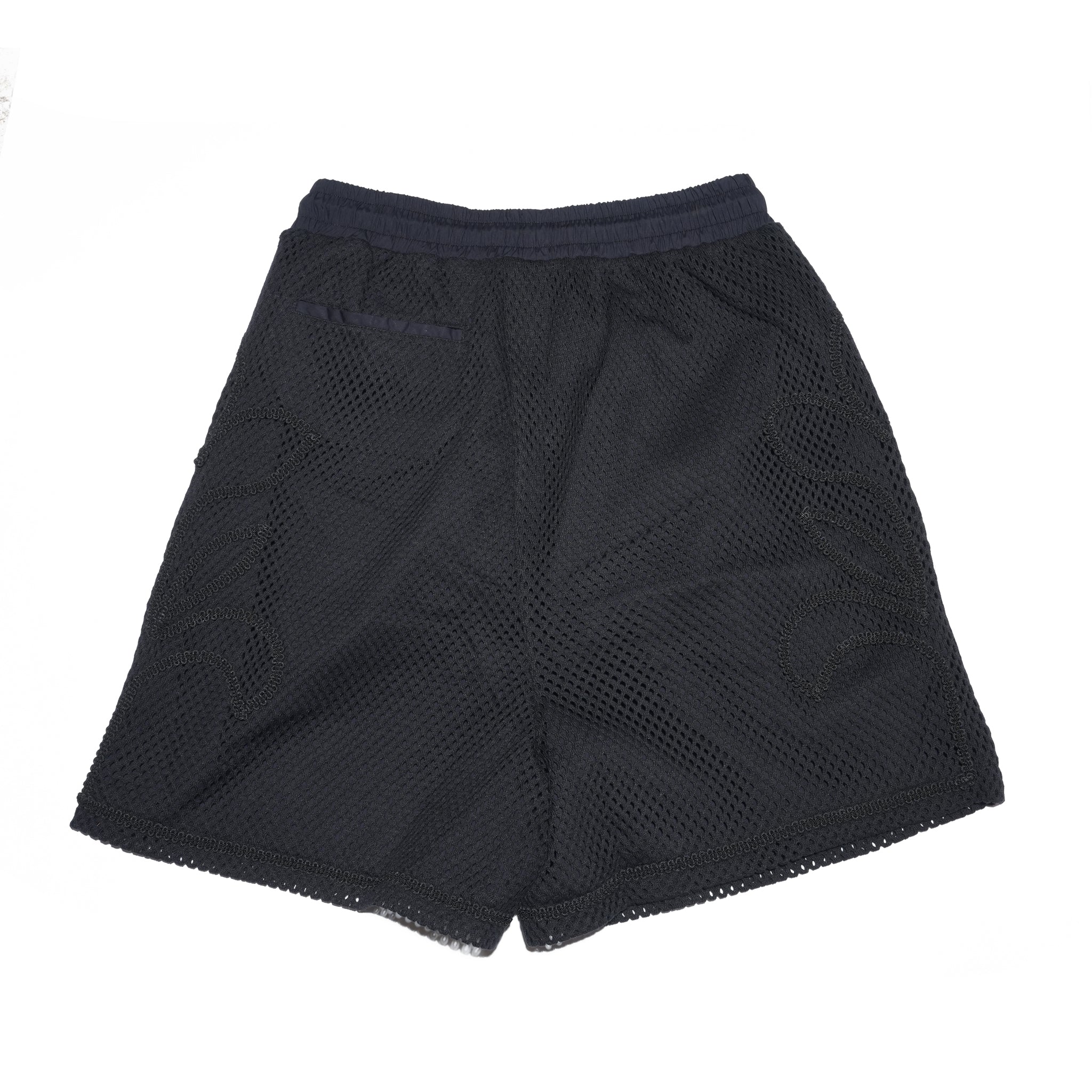 (A)crypsis® Medieval Flora Mesh Series Shorts - Black | (A)CRYPSIS®