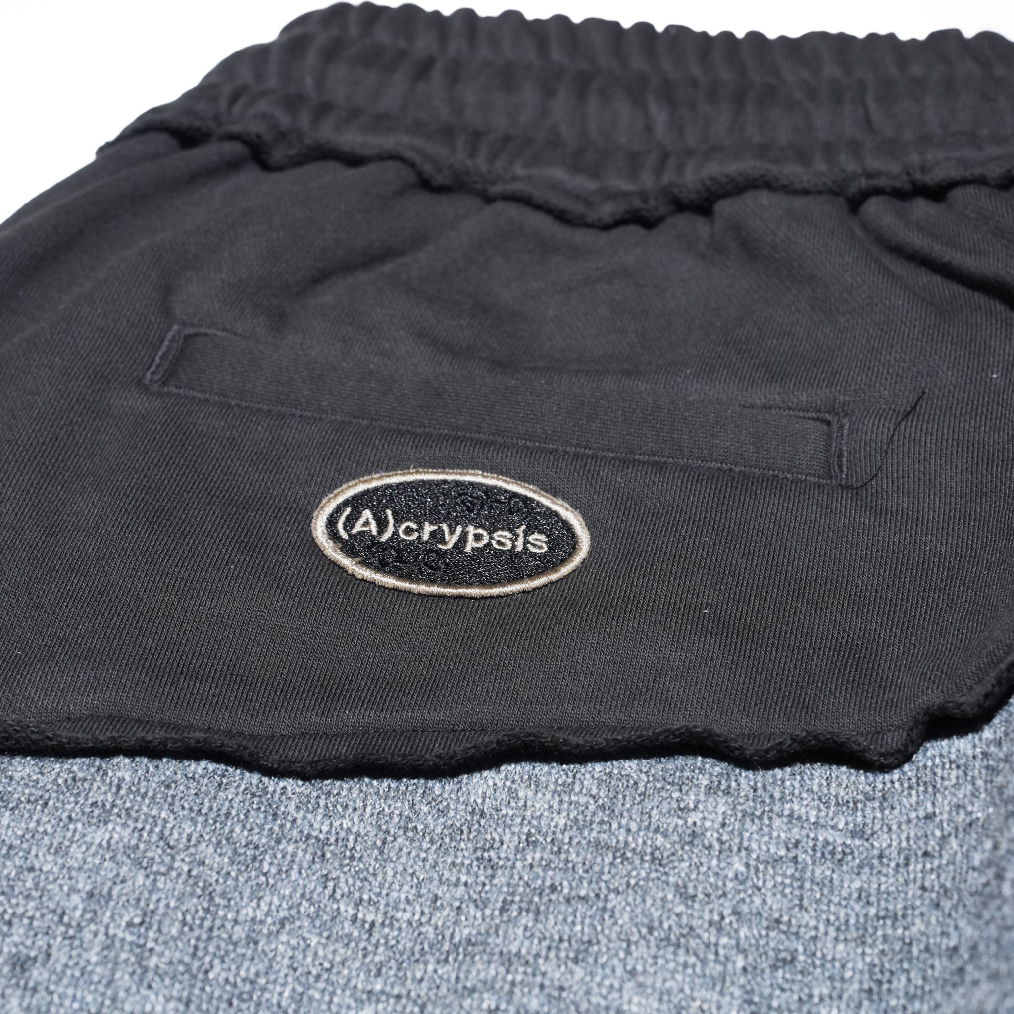 (A)crypsis® “High-Density Hand-Pleated Starry Sky Jewelry-Inspired Trousers” in Dark Gray | (A)CRYPSIS®