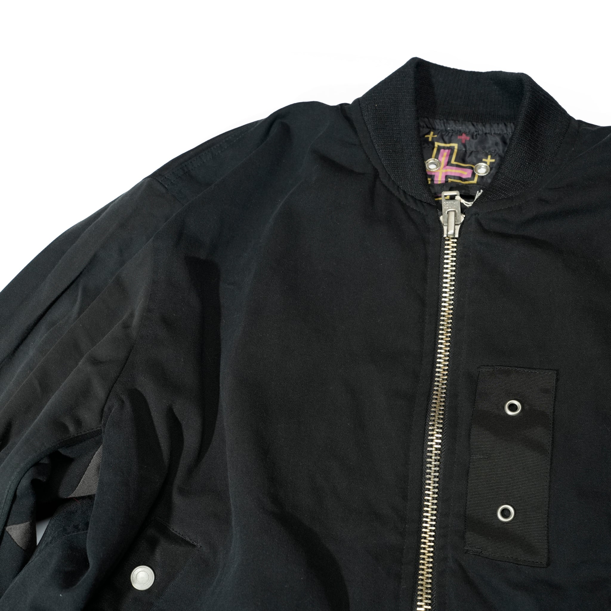 RJ2501001_01-Black | BARBARIAN FLIGHT JACKET | Color:01-Black/02-Olive【NASNGWAM_ナスングワム】