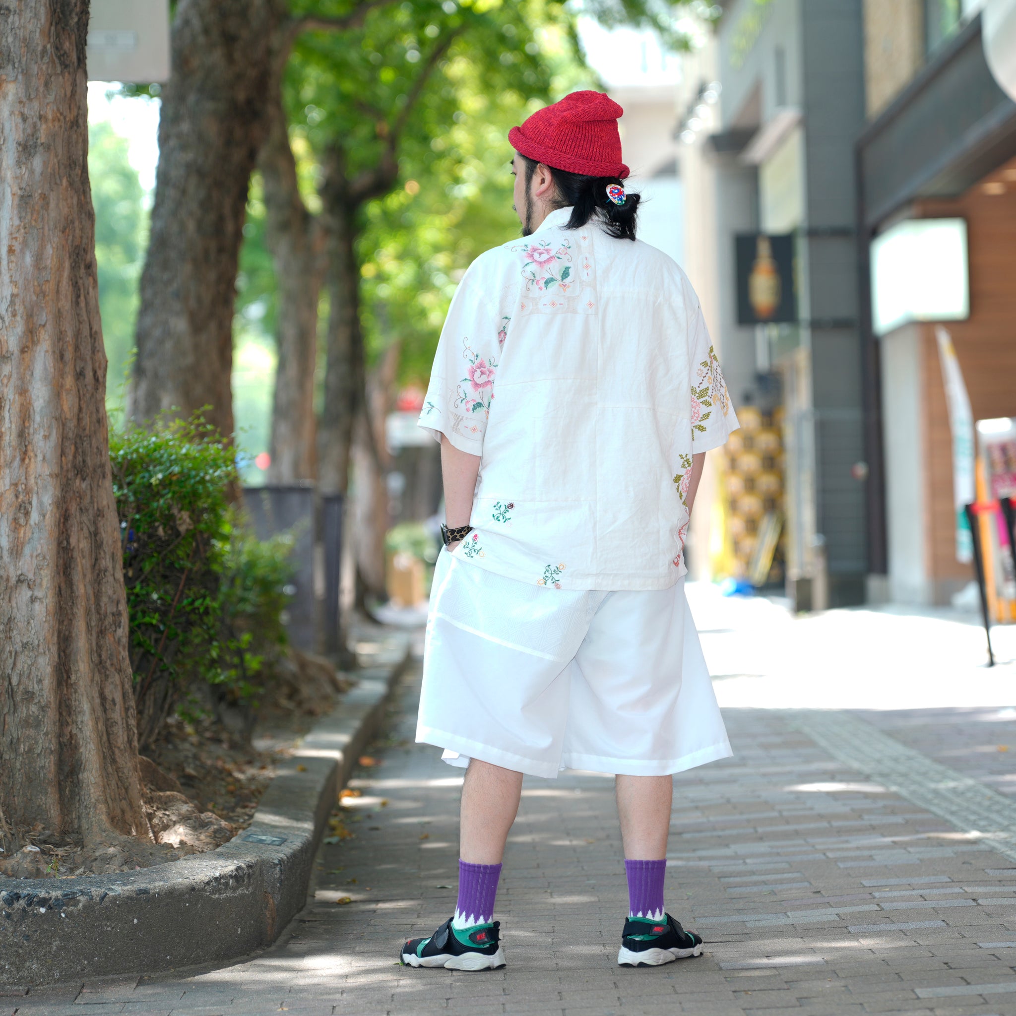 MR-2502665| Hand Emboroidery Shirt | Color:3-Type | Size:2/3【Mr. Remake Man】