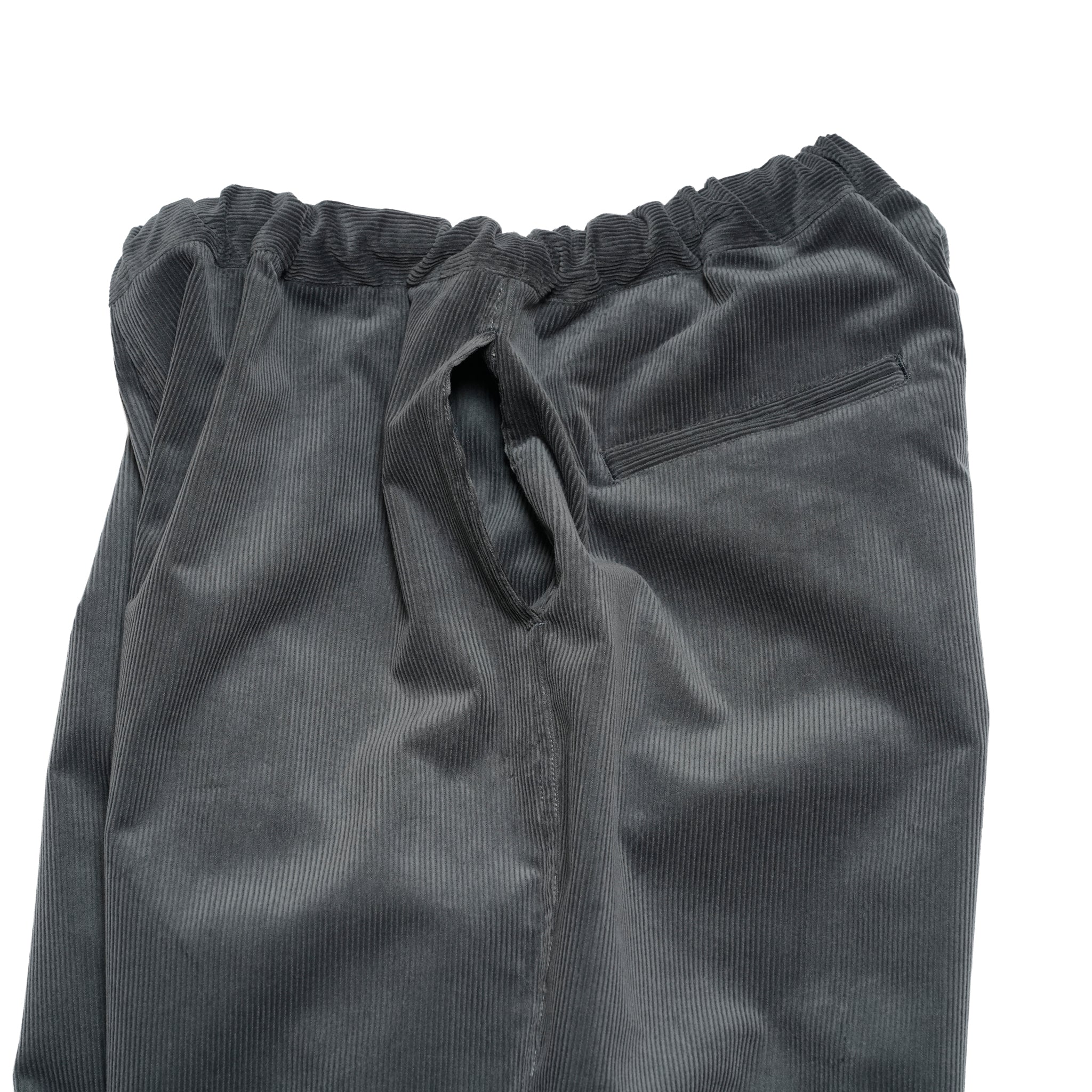 P.H. M.EASY PANTS_Wool_Corduroy | Color_Charcoal | No_PH25FW-special【POWDERHORN MOUNTAINEERING_パウダーホーンマウンテニアリング】