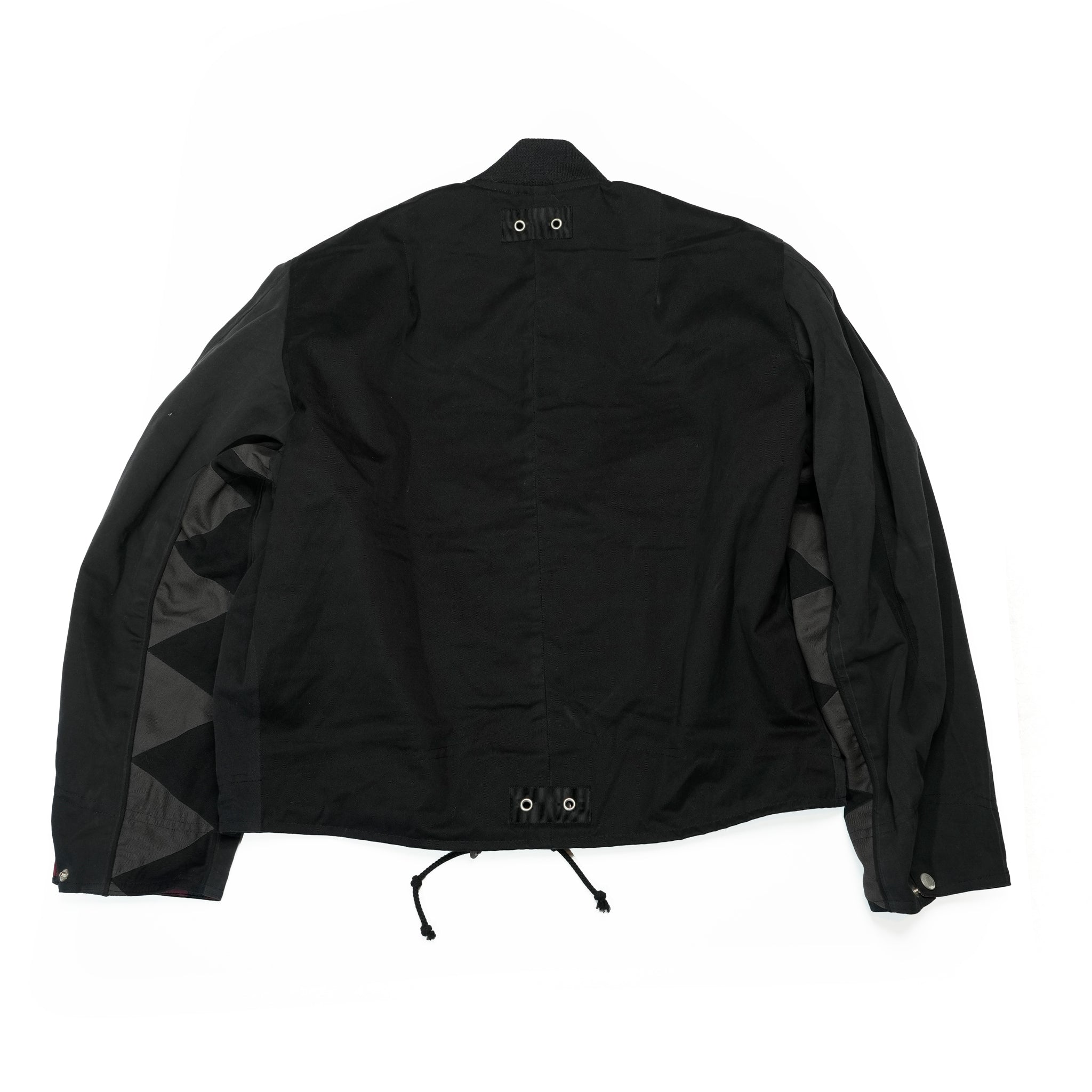 RJ2501001_01-Black | BARBARIAN FLIGHT JACKET | Color:01-Black/02-Olive【NASNGWAM_ナスングワム】