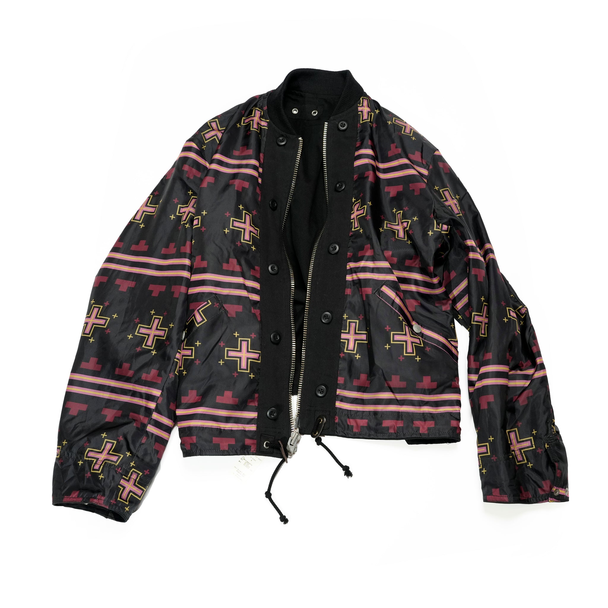 RJ2501001_01-Black | BARBARIAN FLIGHT JACKET | Color:01-Black/02-Olive【NASNGWAM_ナスングワム】