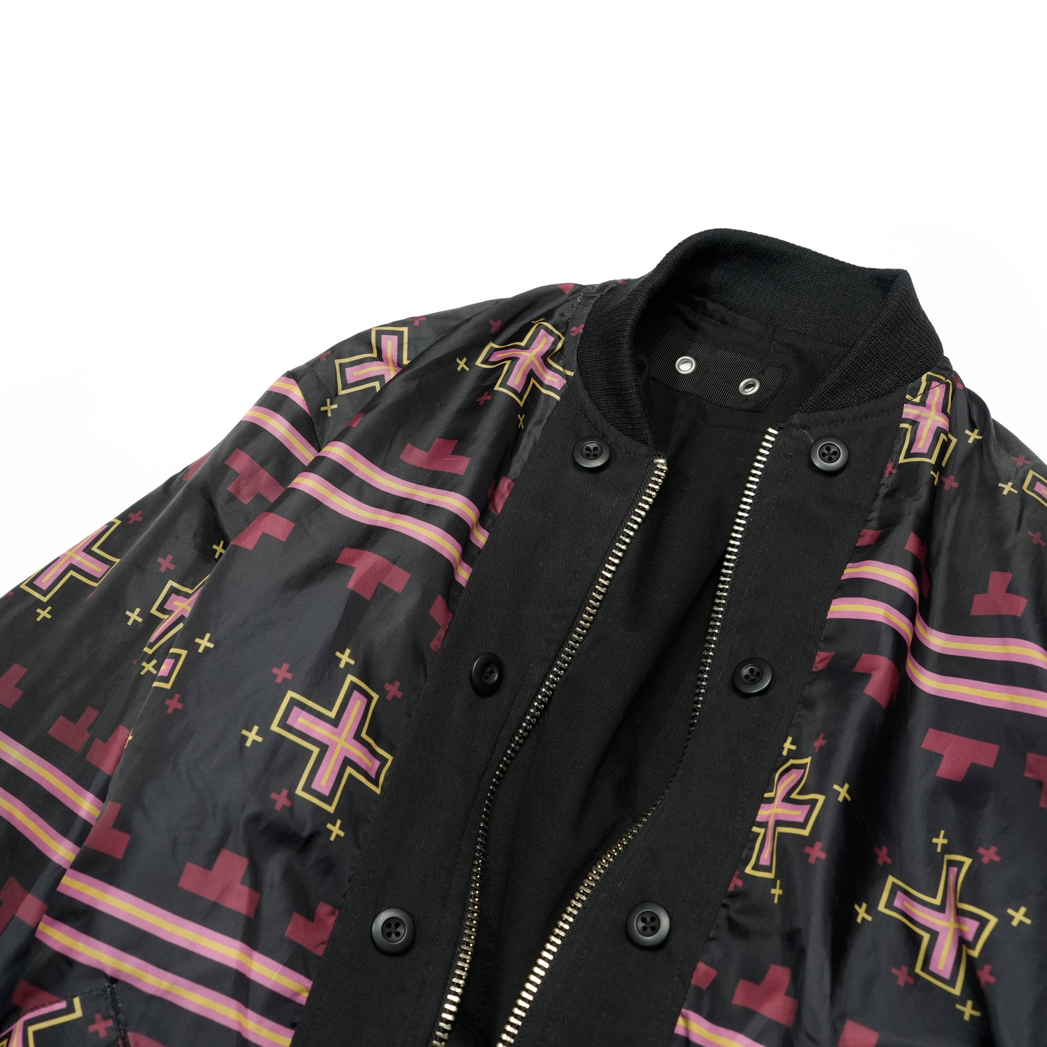 RJ2501001_01-Black | BARBARIAN FLIGHT JACKET | Color:01-Black/02-Olive【NASNGWAM_ナスングワム】