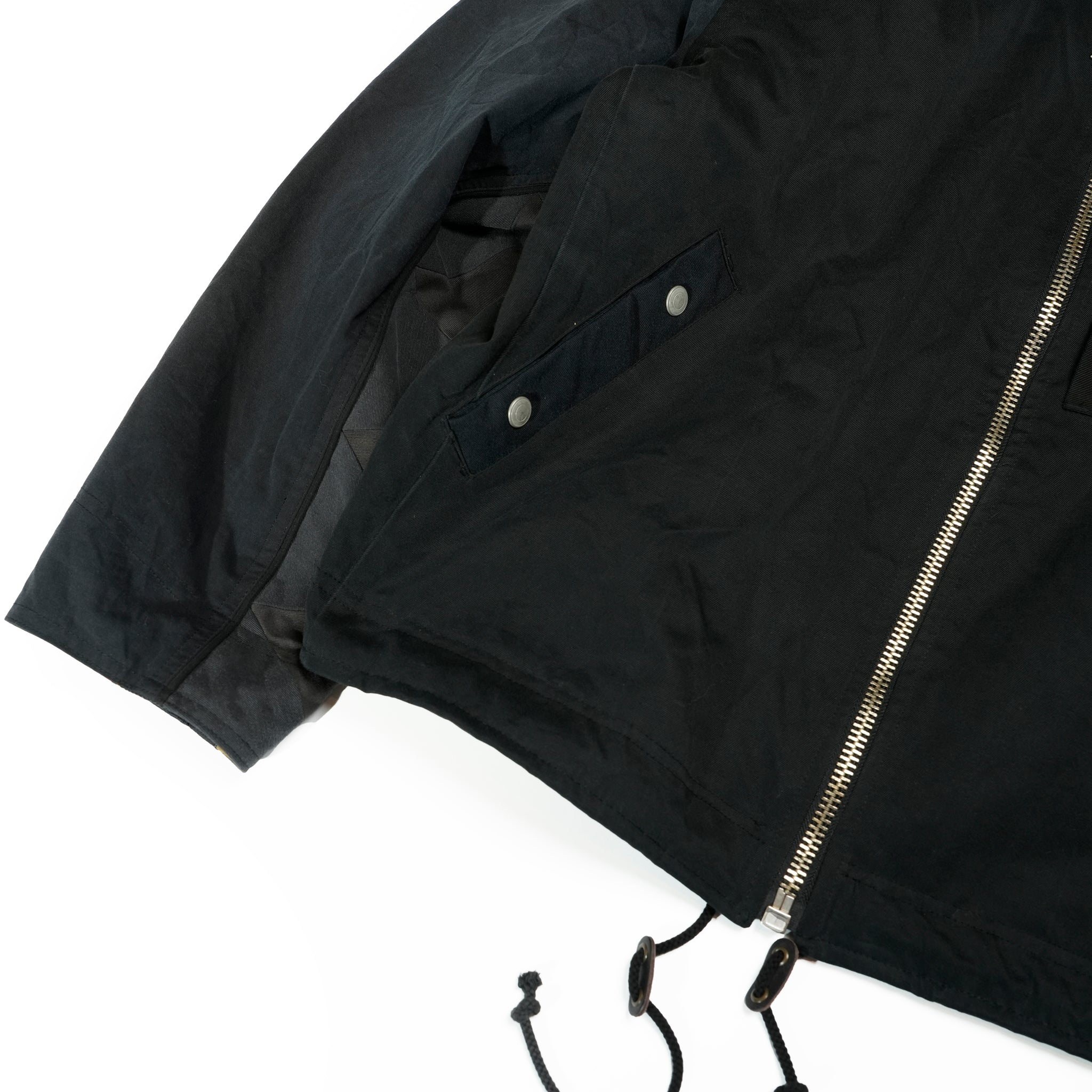 RJ2501001_01-Black | BARBARIAN FLIGHT JACKET | Color:01-Black/02-Olive【NASNGWAM_ナスングワム】