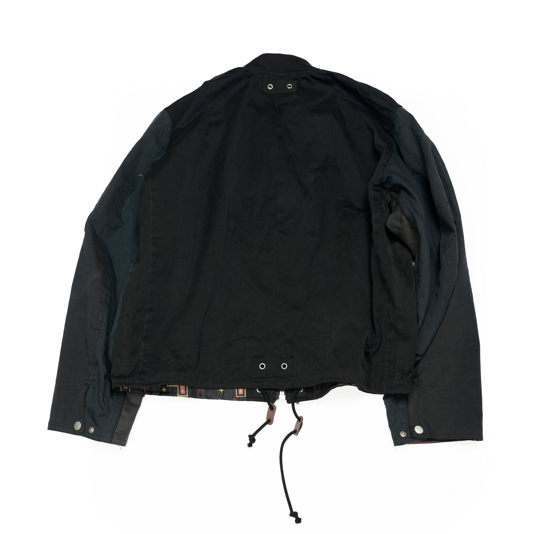 RJ2501001_01-Black | BARBARIAN FLIGHT JACKET | Color:01-Black/02-Olive【NASNGWAM_ナスングワム】