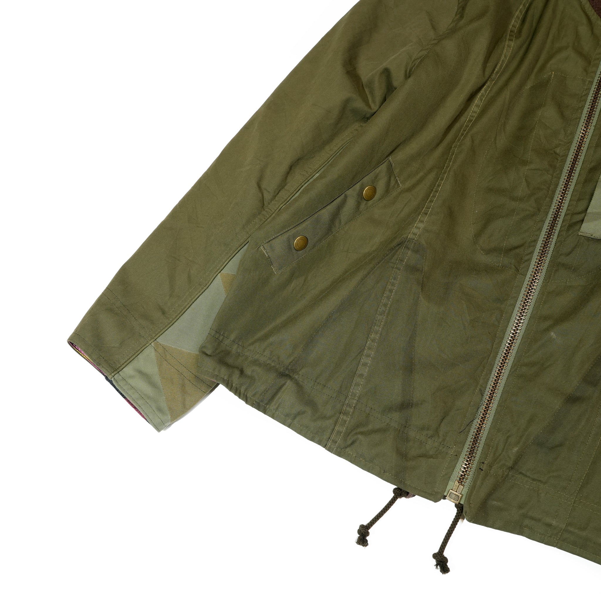 RJ2501001_01-Black | BARBARIAN FLIGHT JACKET | Color:01-Black/02-Olive【NASNGWAM_ナスングワム】