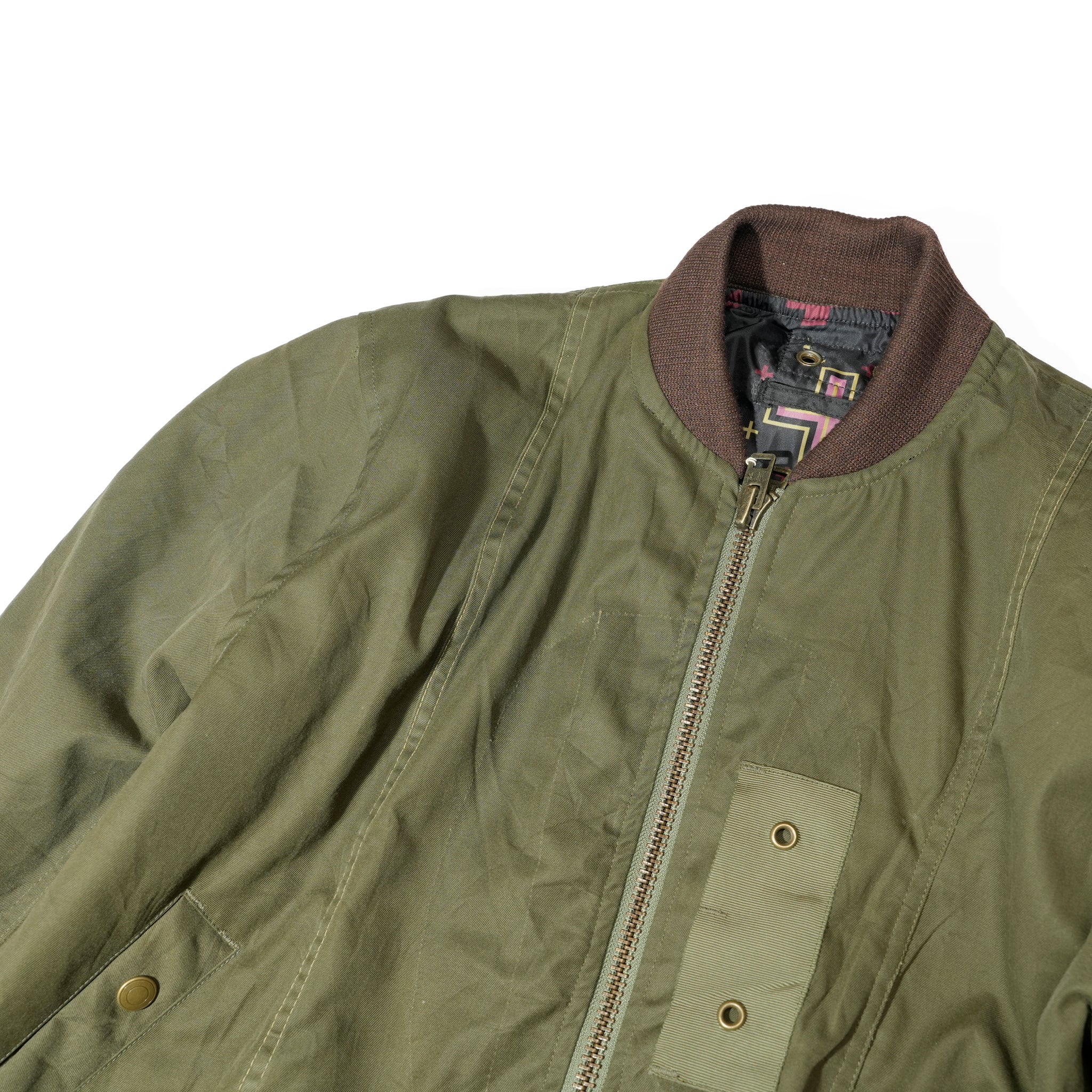 RJ2501001_01-Black | BARBARIAN FLIGHT JACKET | Color:01-Black/02-Olive【NASNGWAM_ナスングワム】