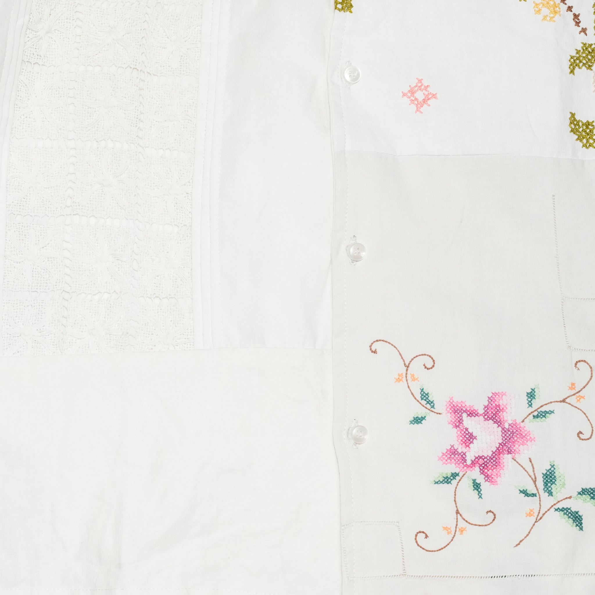 MR-2502665| Hand Emboroidery Shirt | Color:3-Type | Size:2/3【Mr. Remake Man】