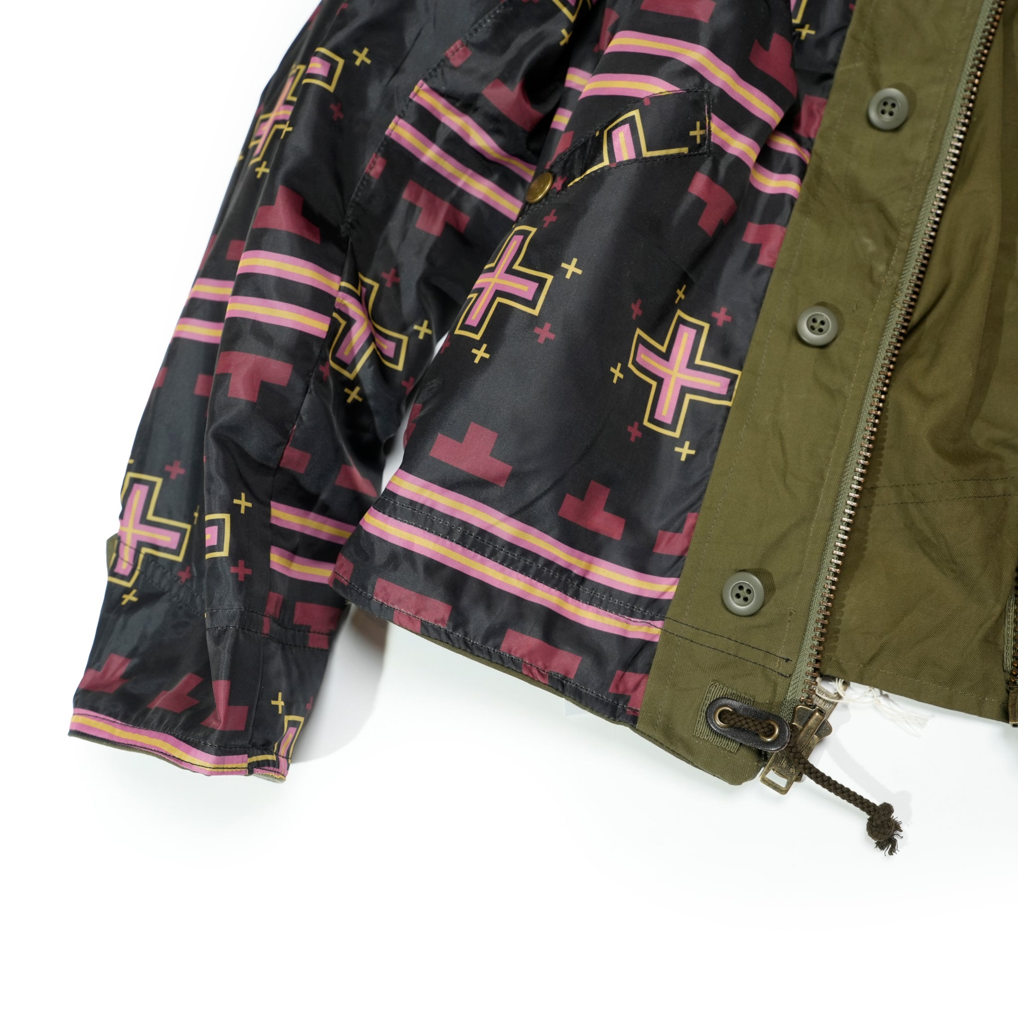 RJ2501001_01-Black | BARBARIAN FLIGHT JACKET | Color:01-Black/02-Olive【NASNGWAM_ナスングワム】