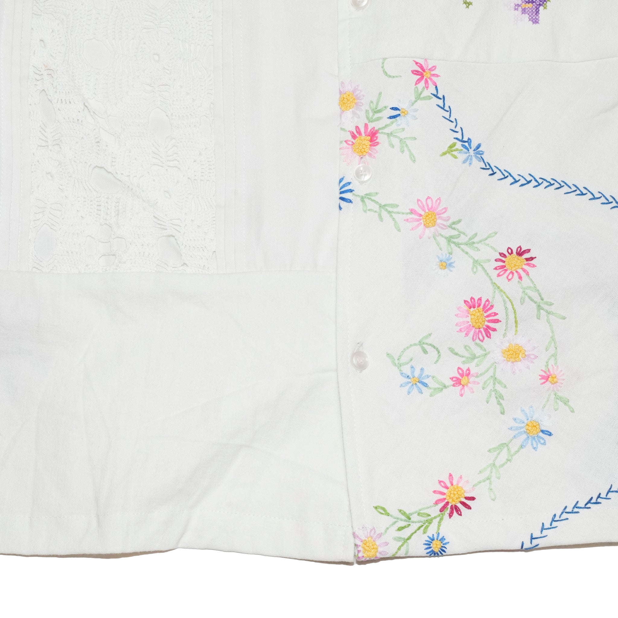 MR-2502665| Hand Emboroidery Shirt | Color:3-Type | Size:2/3【Mr. Remake Man】