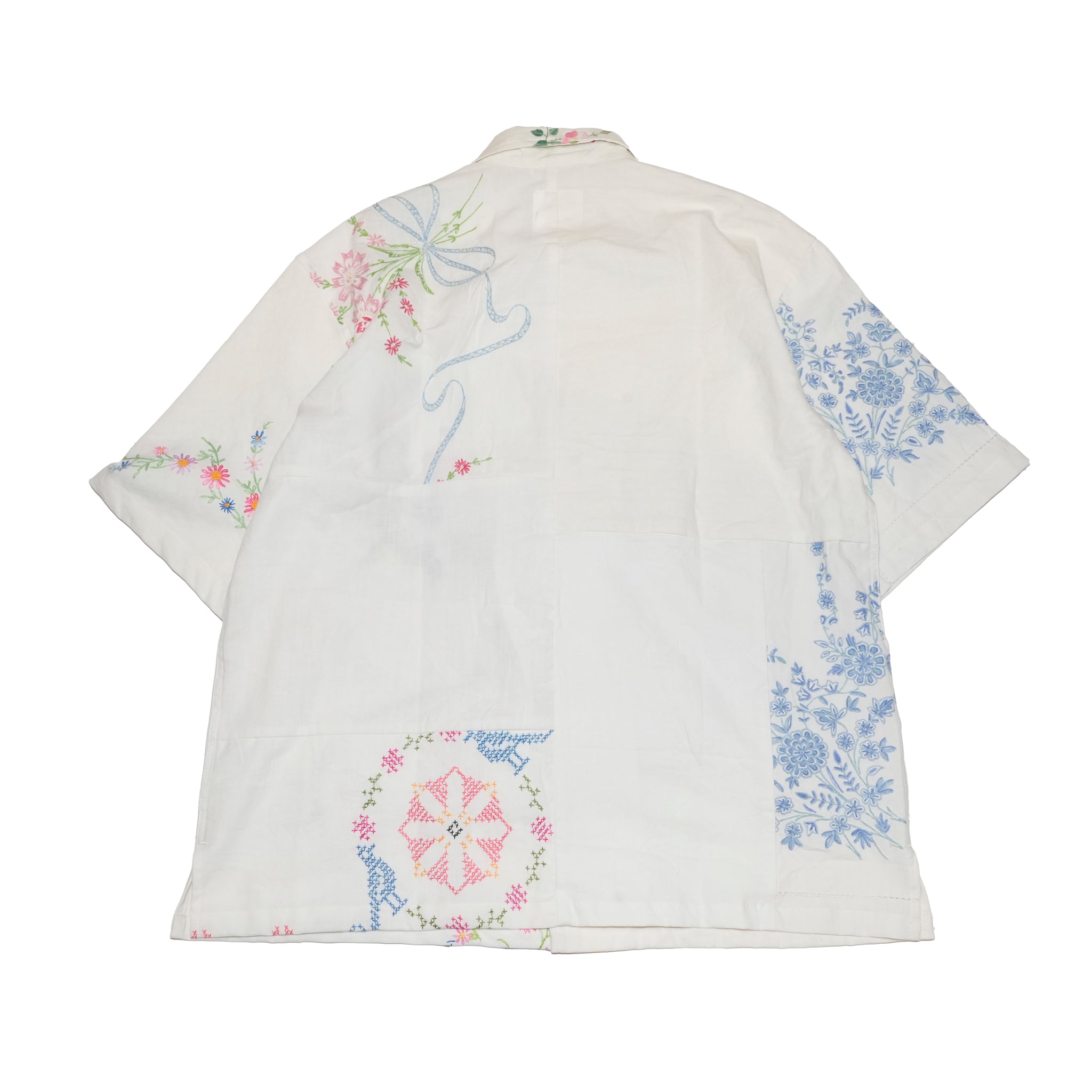MR-2502665| Hand Emboroidery Shirt | Color:3-Type | Size:2/3【Mr. Remake Man】
