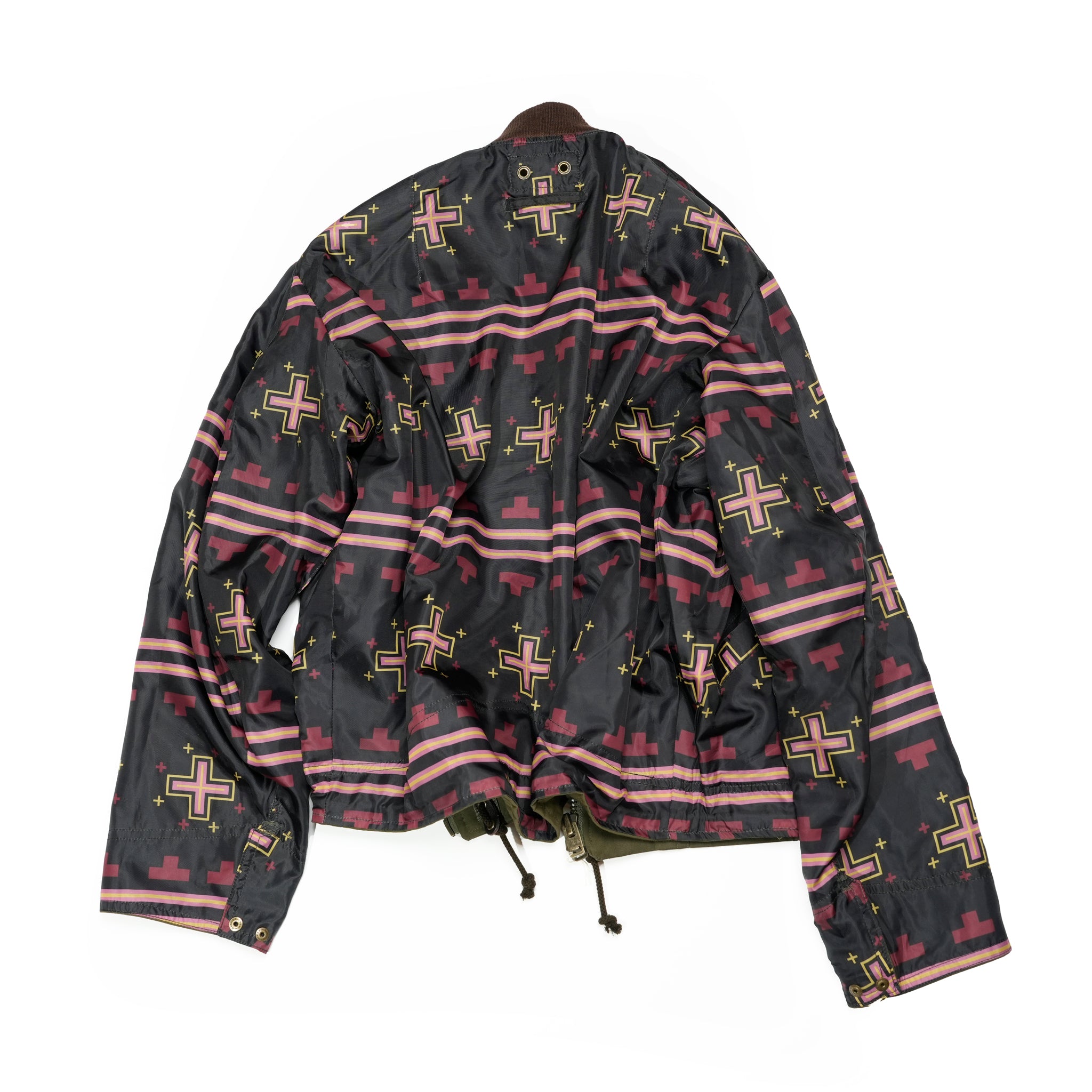 RJ2501001_01-Black | BARBARIAN FLIGHT JACKET | Color:01-Black/02-Olive【NASNGWAM_ナスングワム】