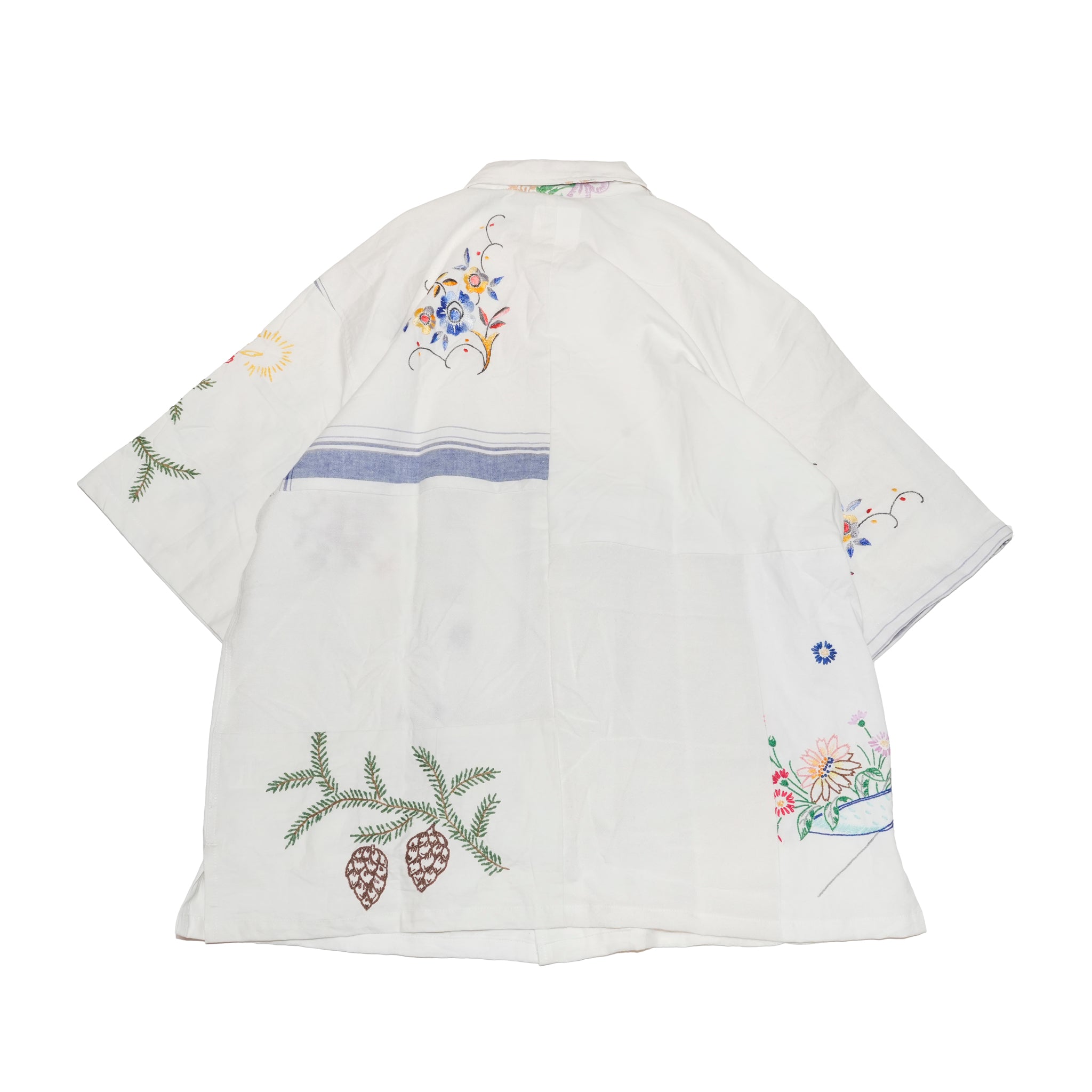 MR-2502665| Hand Emboroidery Shirt | Color:3-Type | Size:2/3【Mr. Remake Man】