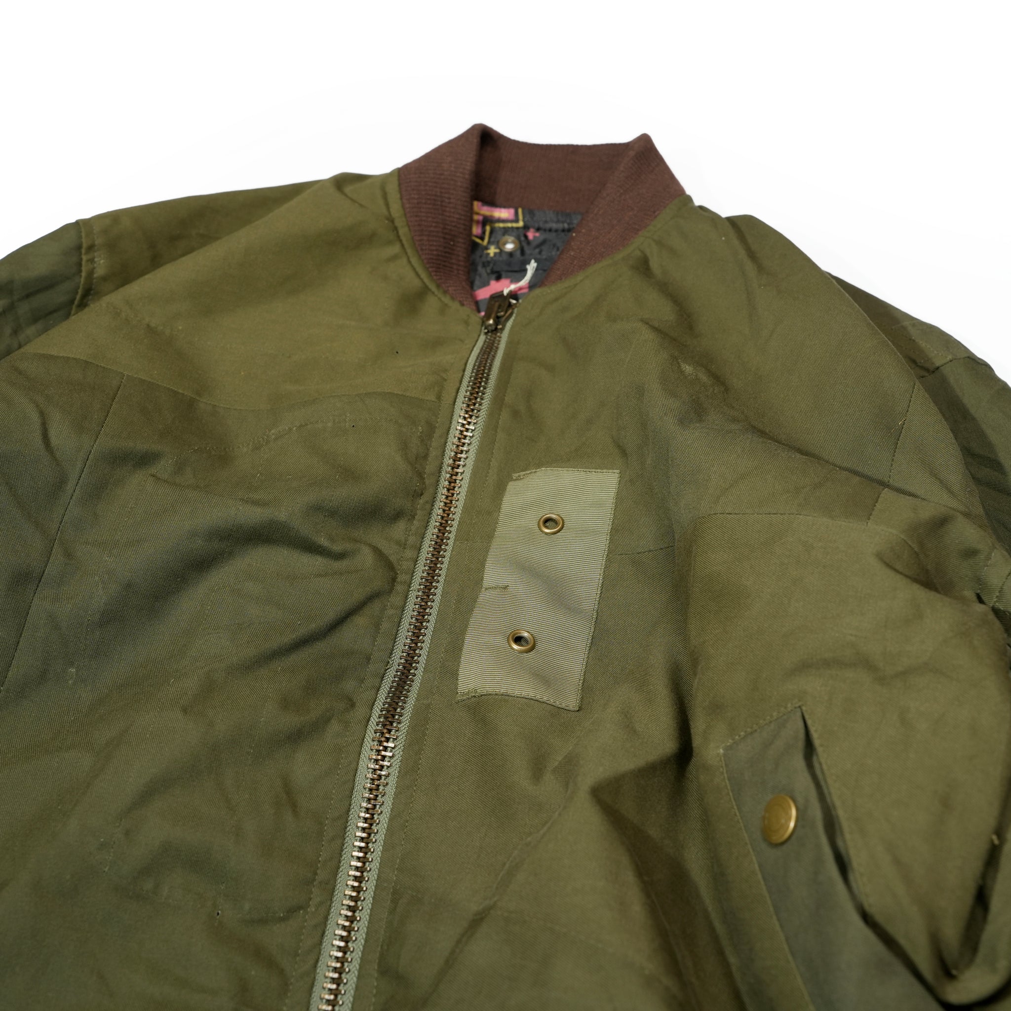 RJ2501001_01-Black | BARBARIAN FLIGHT JACKET | Color:01-Black/02-Olive【NASNGWAM_ナスングワム】