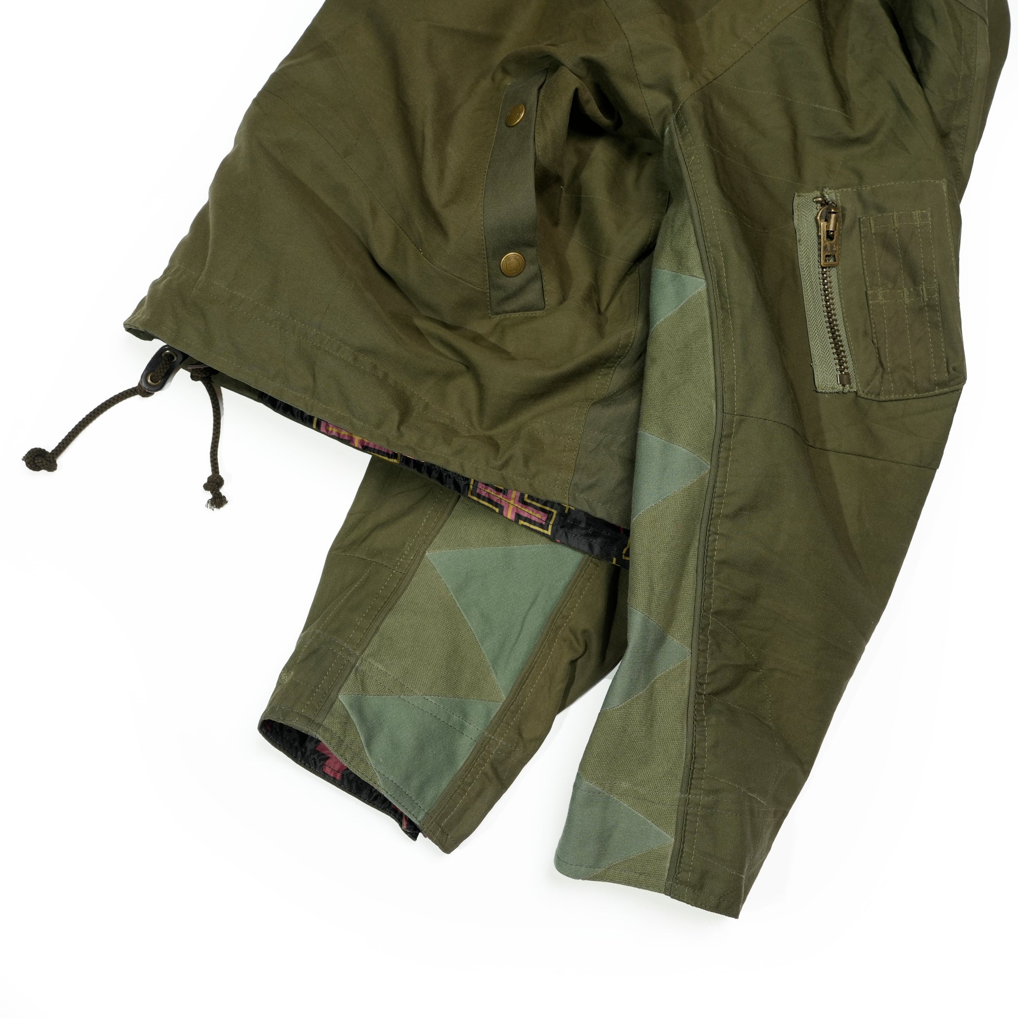 RJ2501001_01-Black | BARBARIAN FLIGHT JACKET | Color:01-Black/02-Olive【NASNGWAM_ナスングワム】