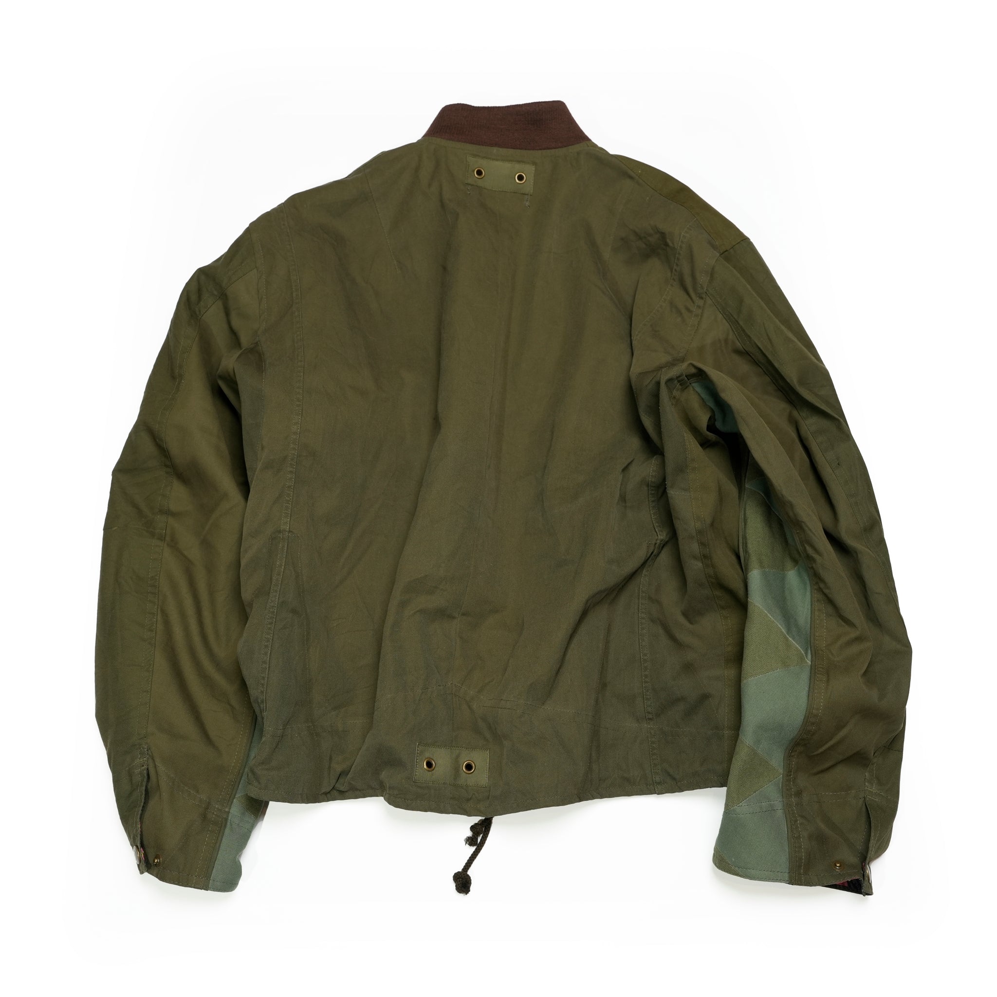 RJ2501001_01-Black | BARBARIAN FLIGHT JACKET | Color:01-Black/02-Olive【NASNGWAM_ナスングワム】