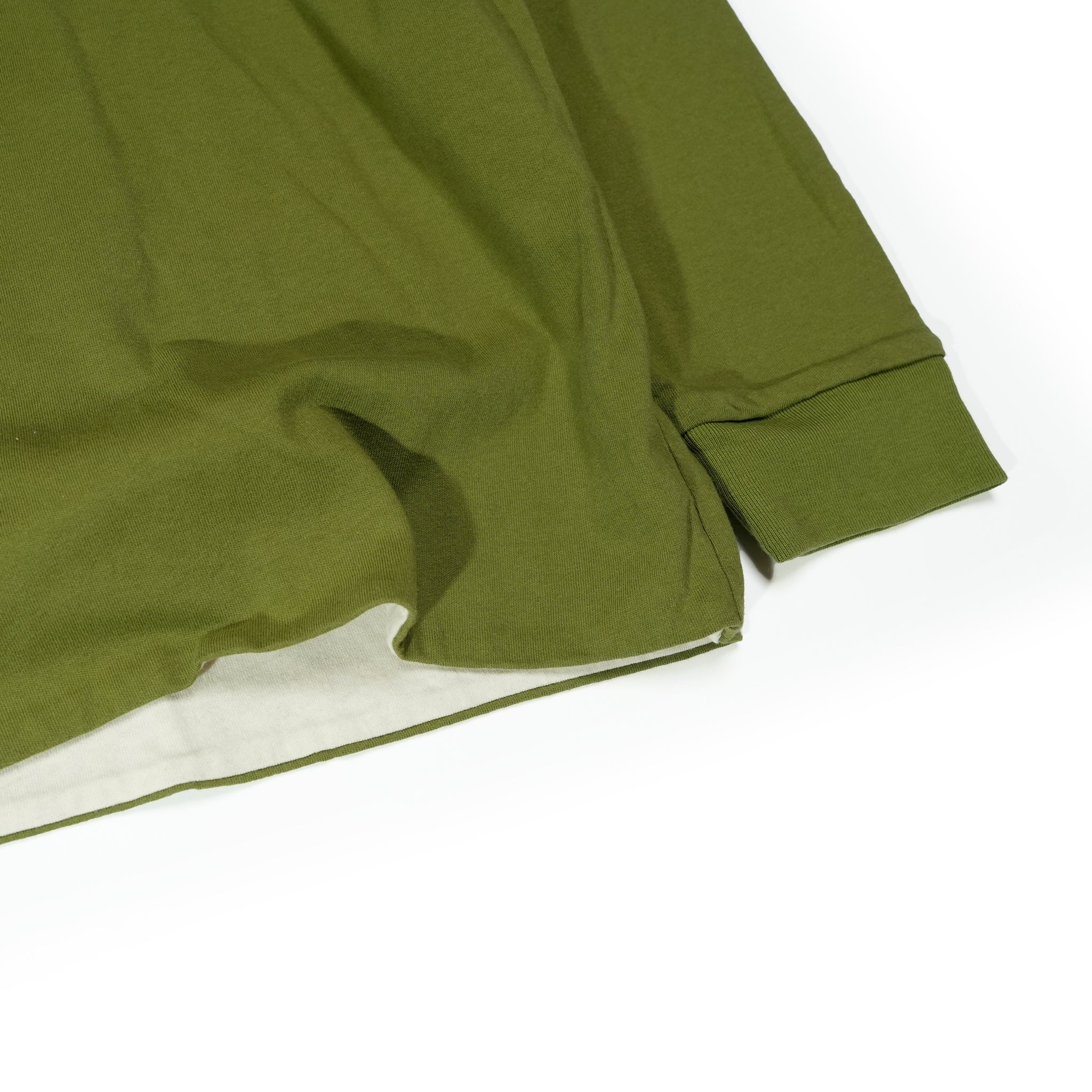 Chamhert-LS | Reversible Long Sleeve- Tshirt | Color:Orange / Olive 【IMPRESTORE_インプレストア】