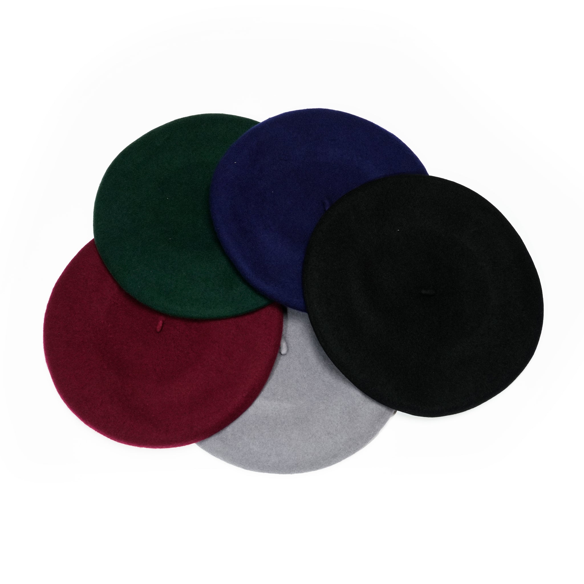 Big Basque Beret | Color:Black/GRAY/GREEN/NAVY/BURGUNDY【ORIGINAL JOHN_オリジナルジョン】