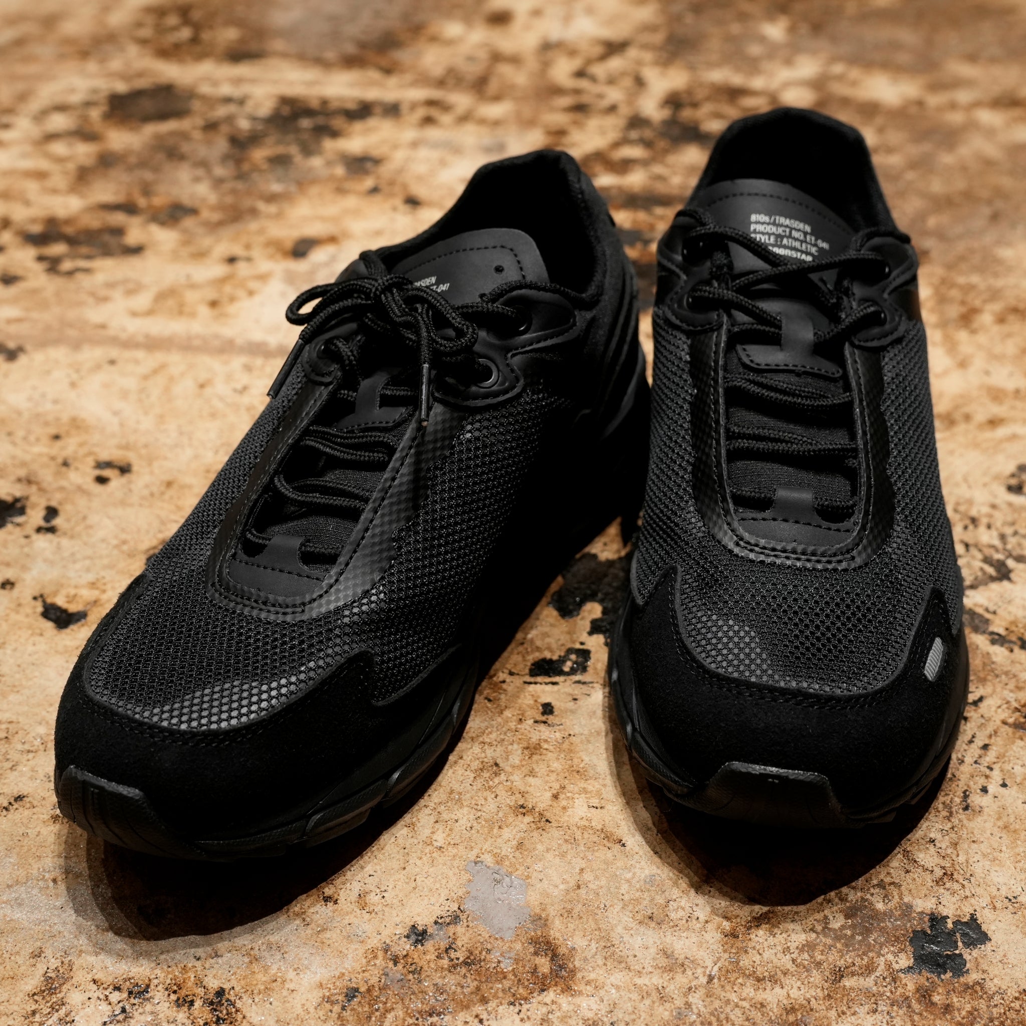 ET041 | TRASDEN トラスデン | Color:Black【810S_エイトテンス】【MOONSTAR_ムーンスター】