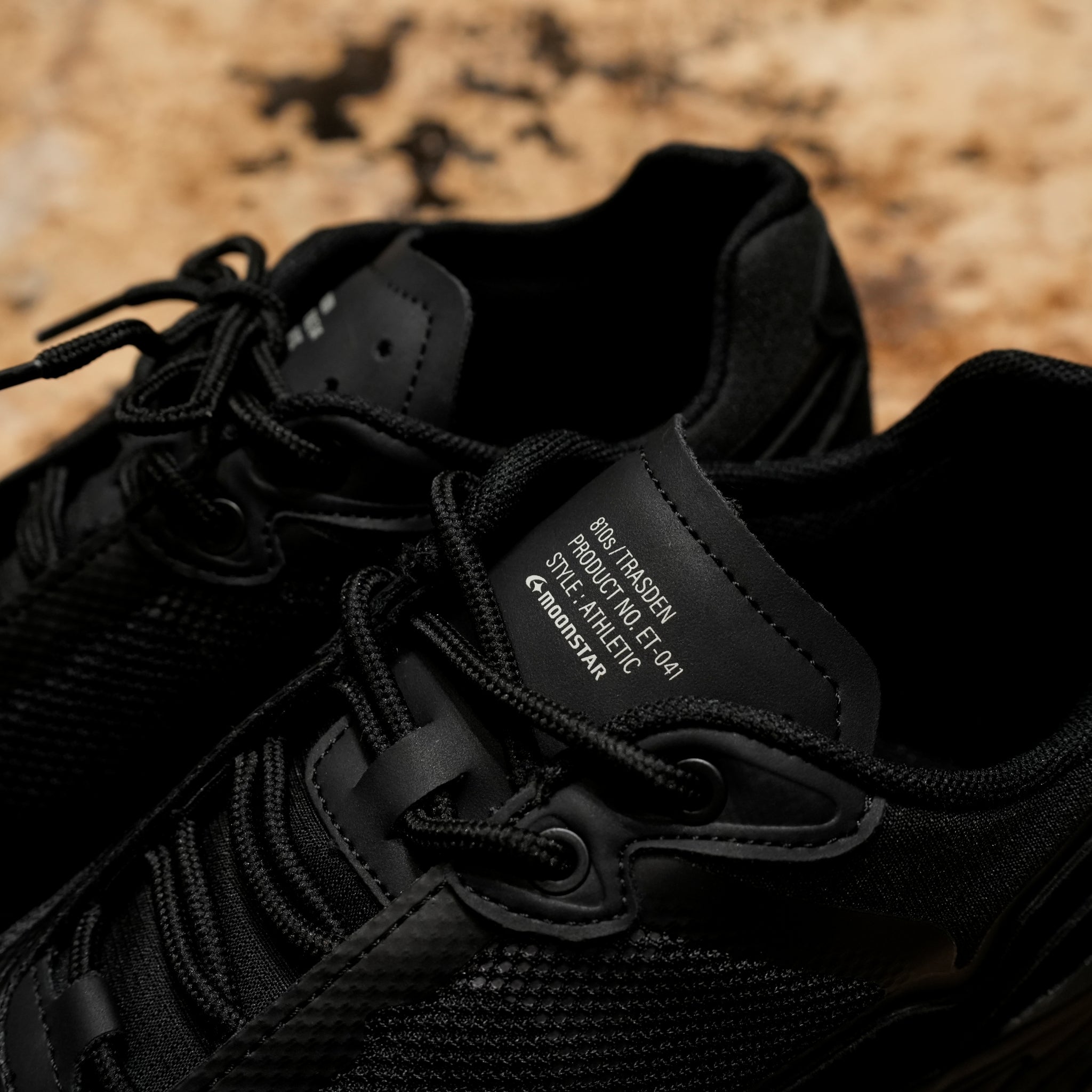 ET041 | TRASDEN トラスデン | Color:Black【810S_エイトテンス】【MOONSTAR_ムーンスター】