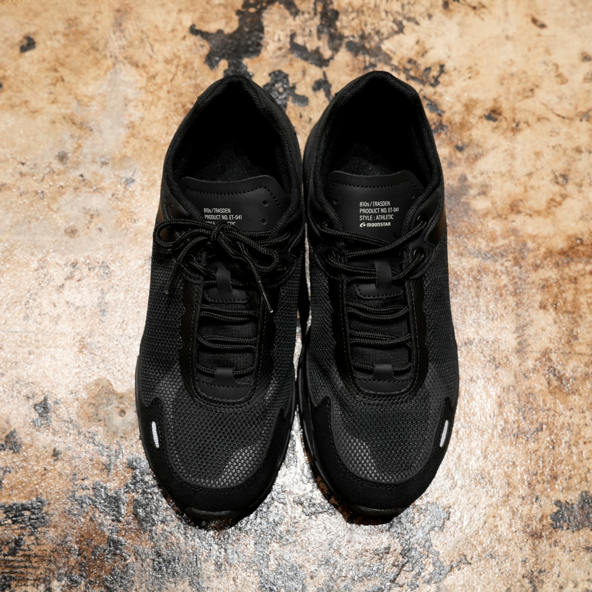 ET041 | TRASDEN トラスデン | Color:Black【810S_エイトテンス】【MOONSTAR_ムーンスター】